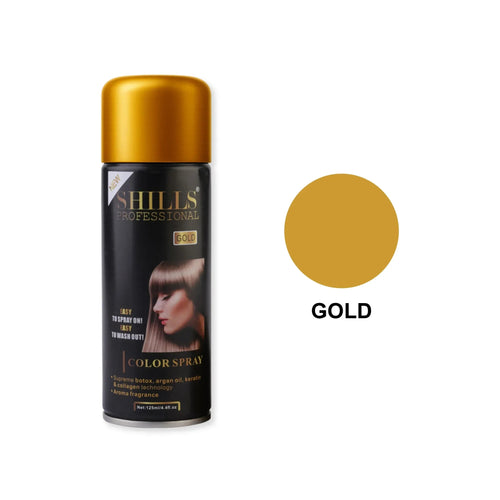 Color Hair Spray (GOLD)