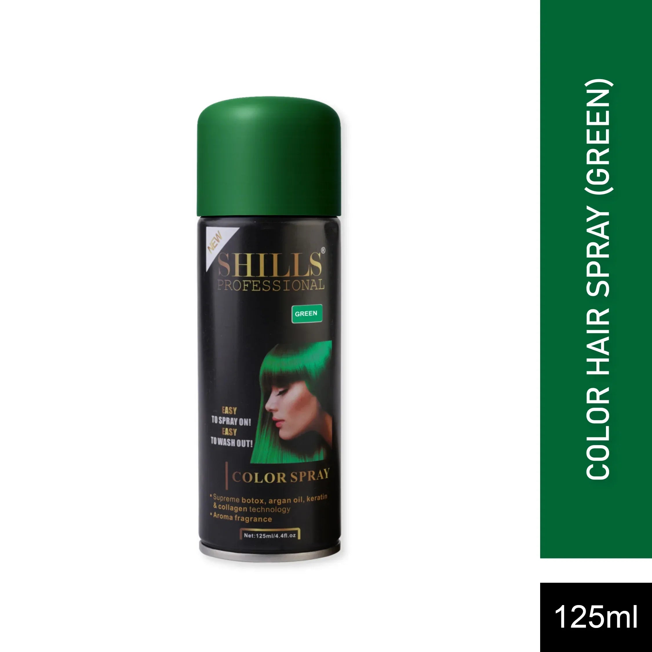 Color Hair Spray (GREEN)