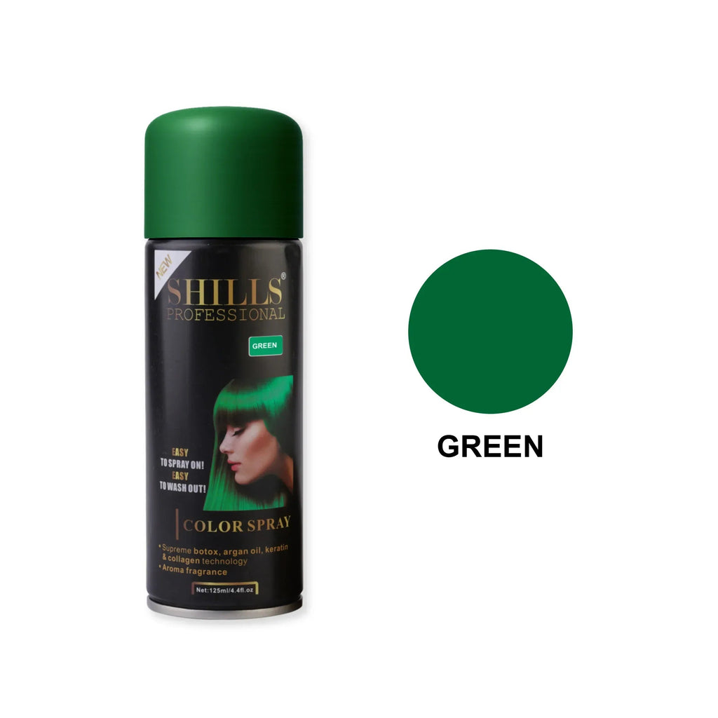 Color Hair Spray (GREEN)