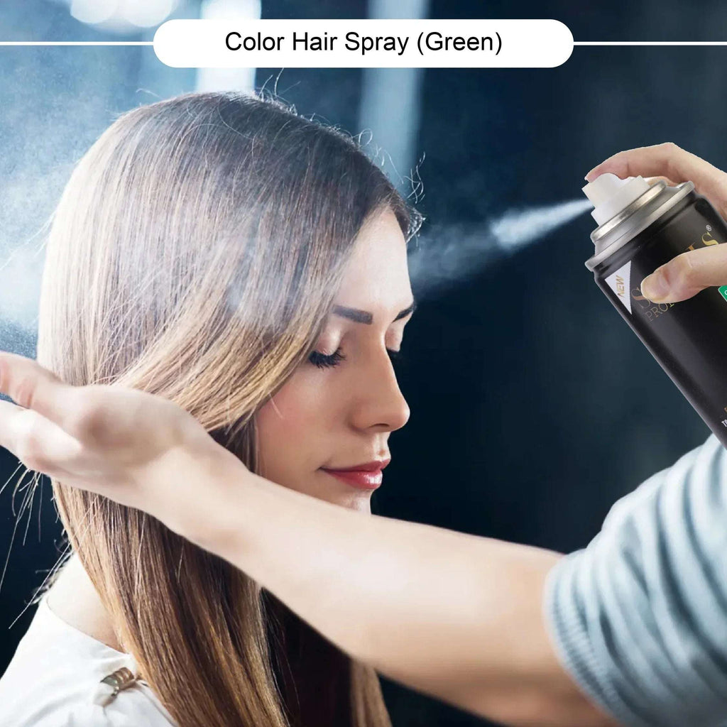 Color Hair Spray (GREEN)