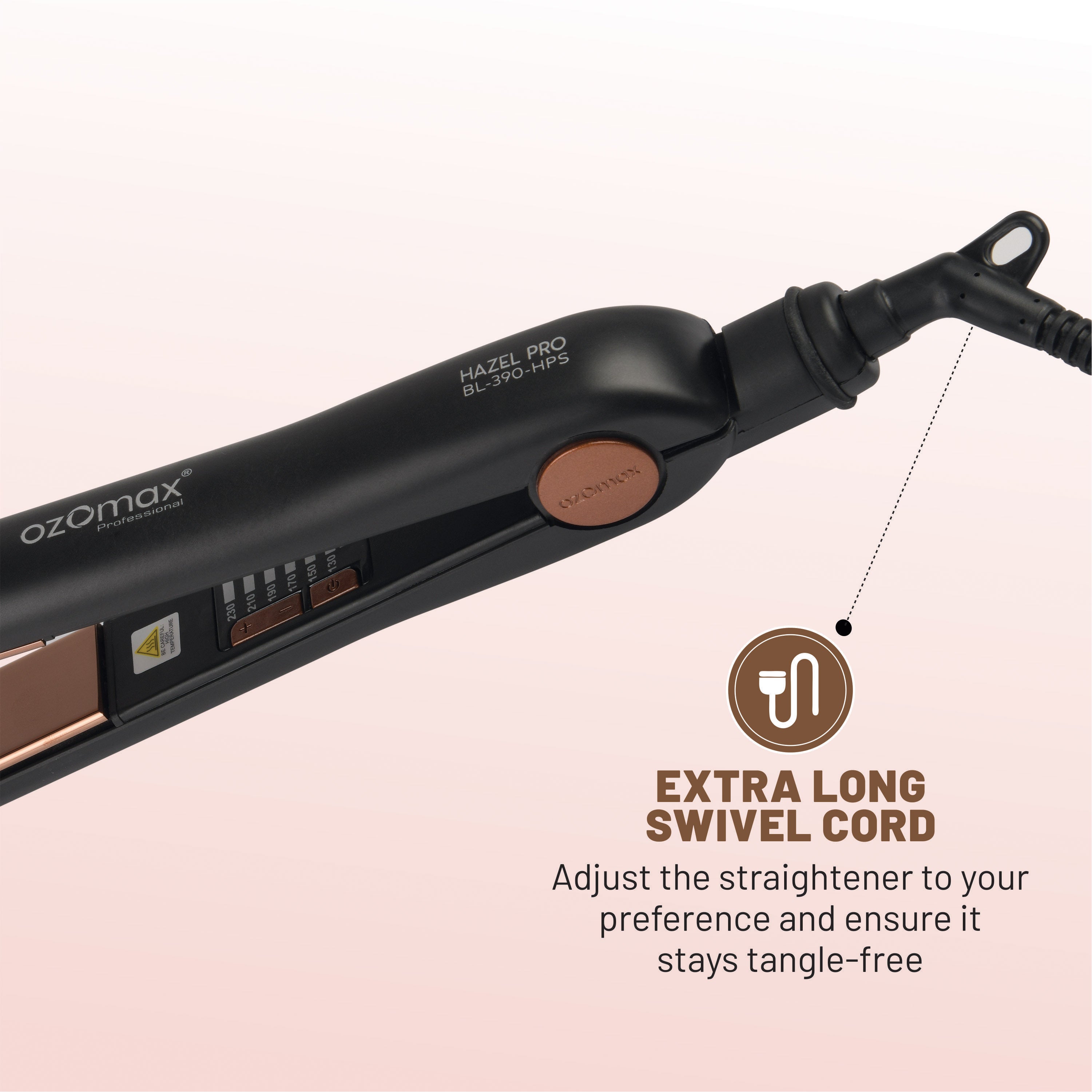 HAZEL PRO HAIR STRAIGHTENER