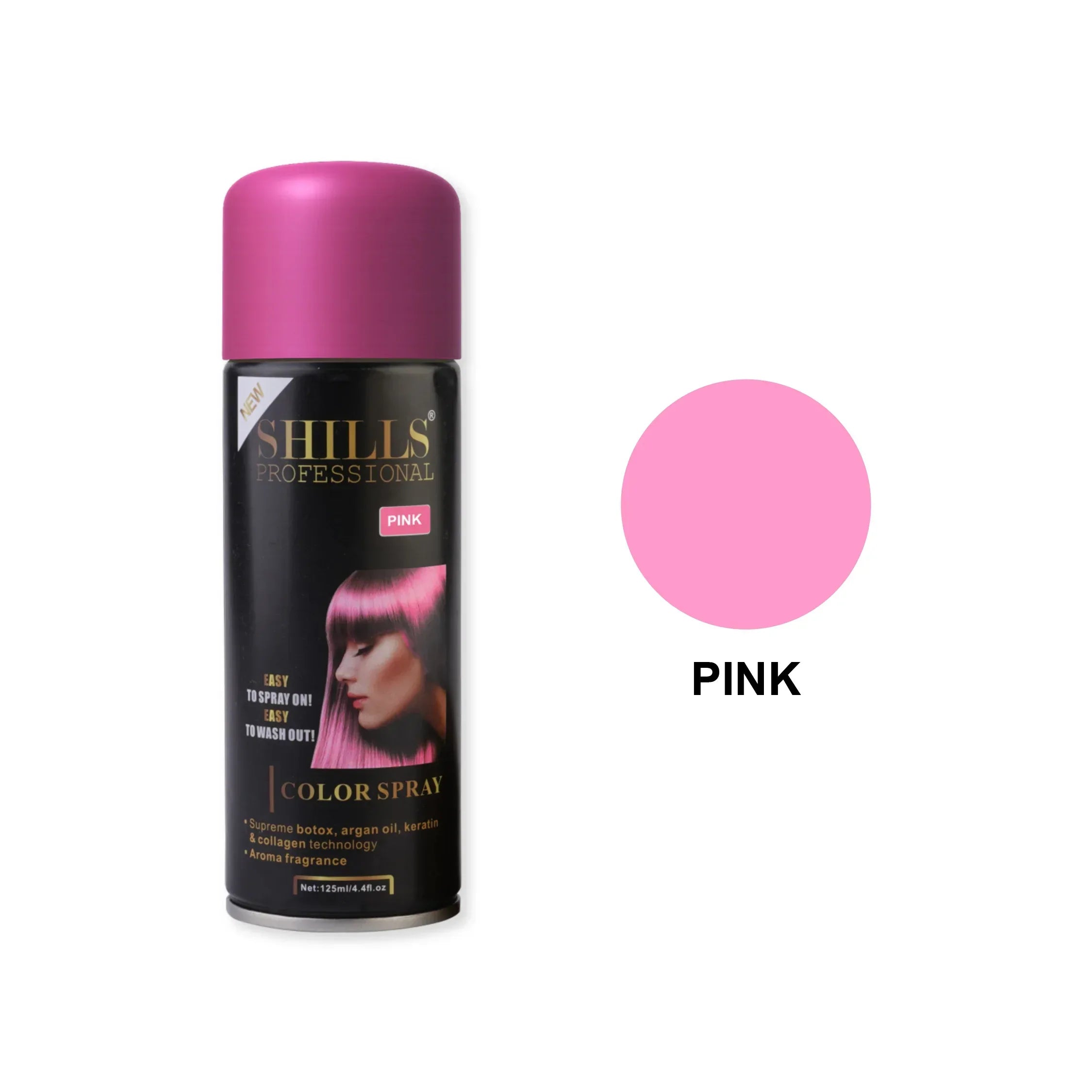 Color Hair Spray (PINK)