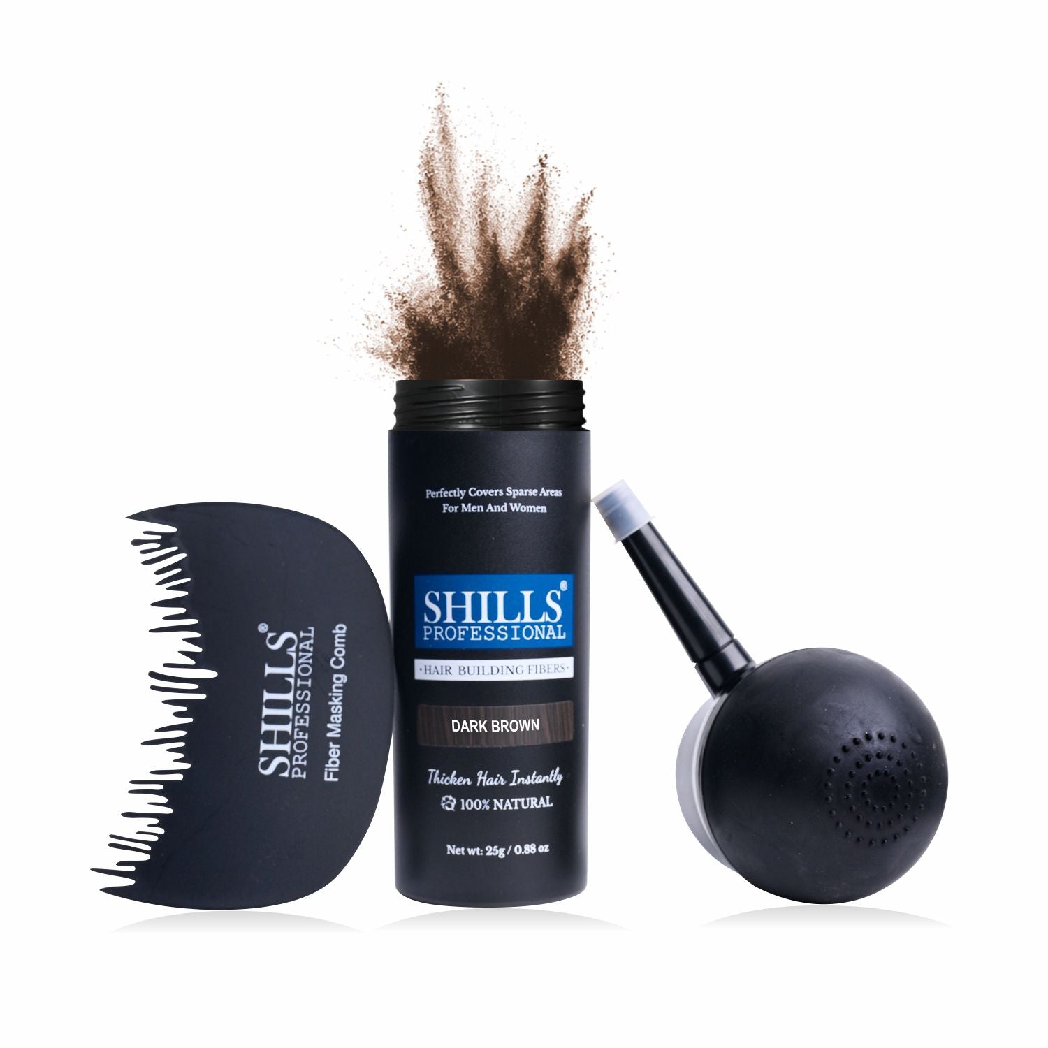 Hair Fiber With Pump - Fiber Powder