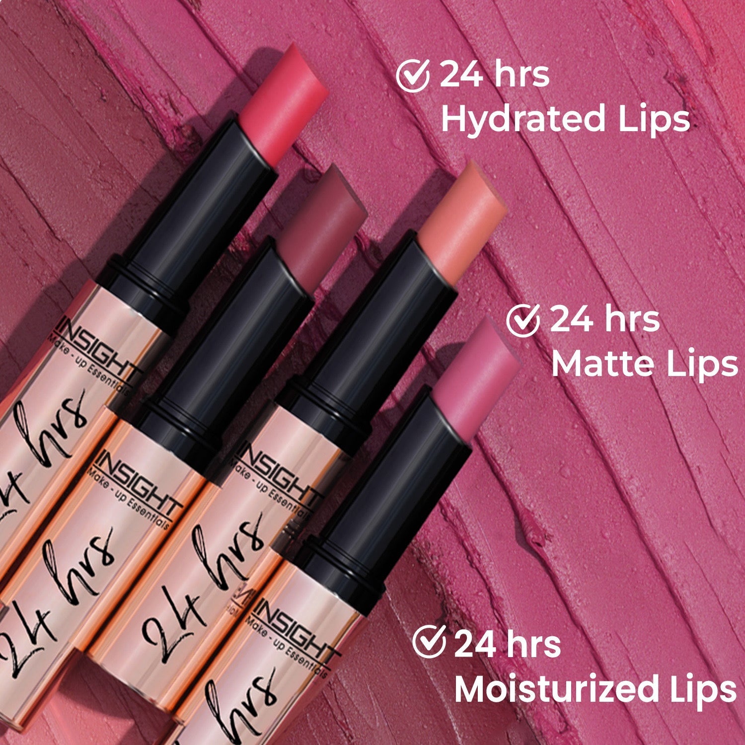 24 Hrs Non Transfer Matte Lipstick