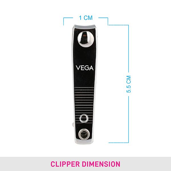 Nail Clipper Box (Large) Black (Pack of 10) - LNCB-03