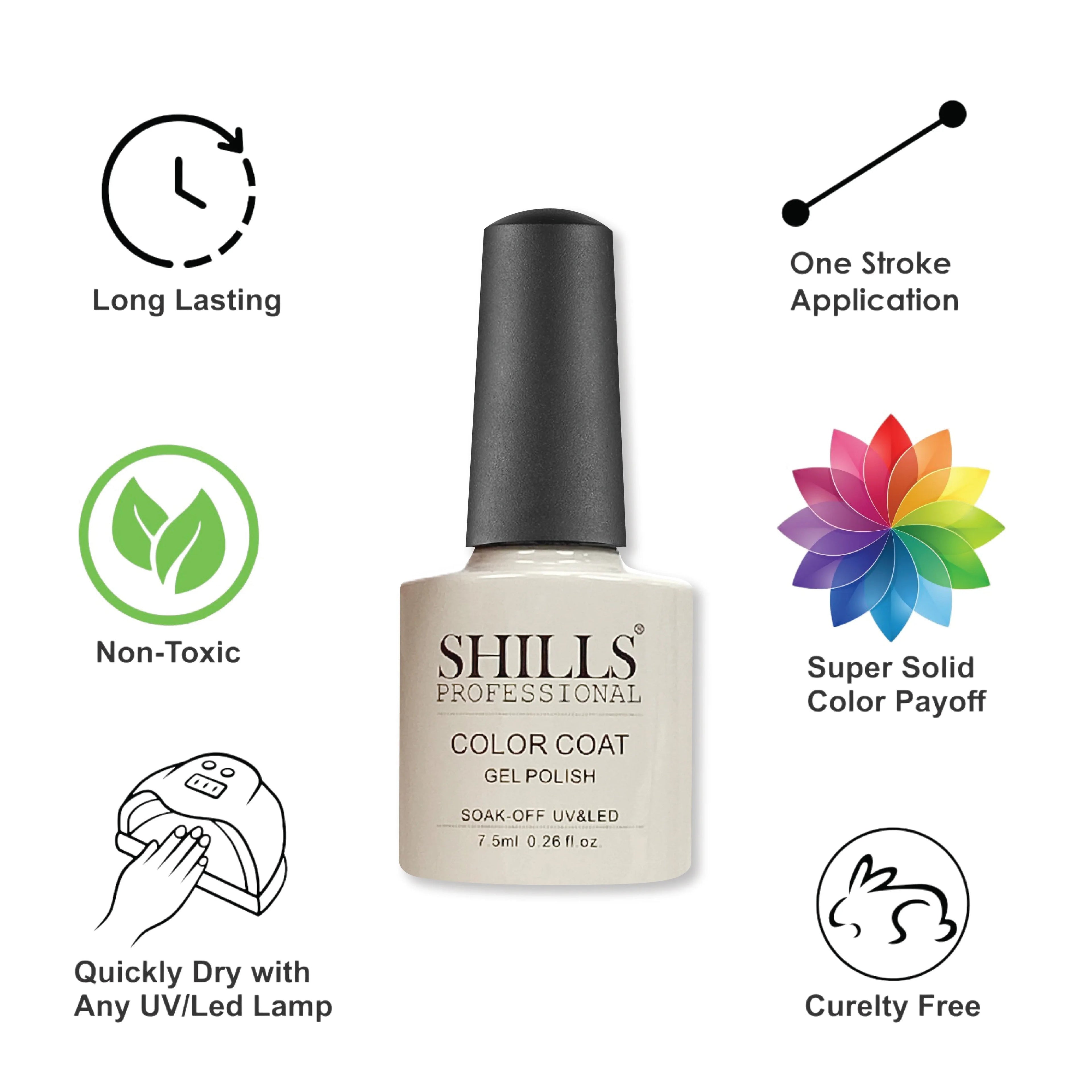 UV/LED Cool Gel Polish (M42-M82)