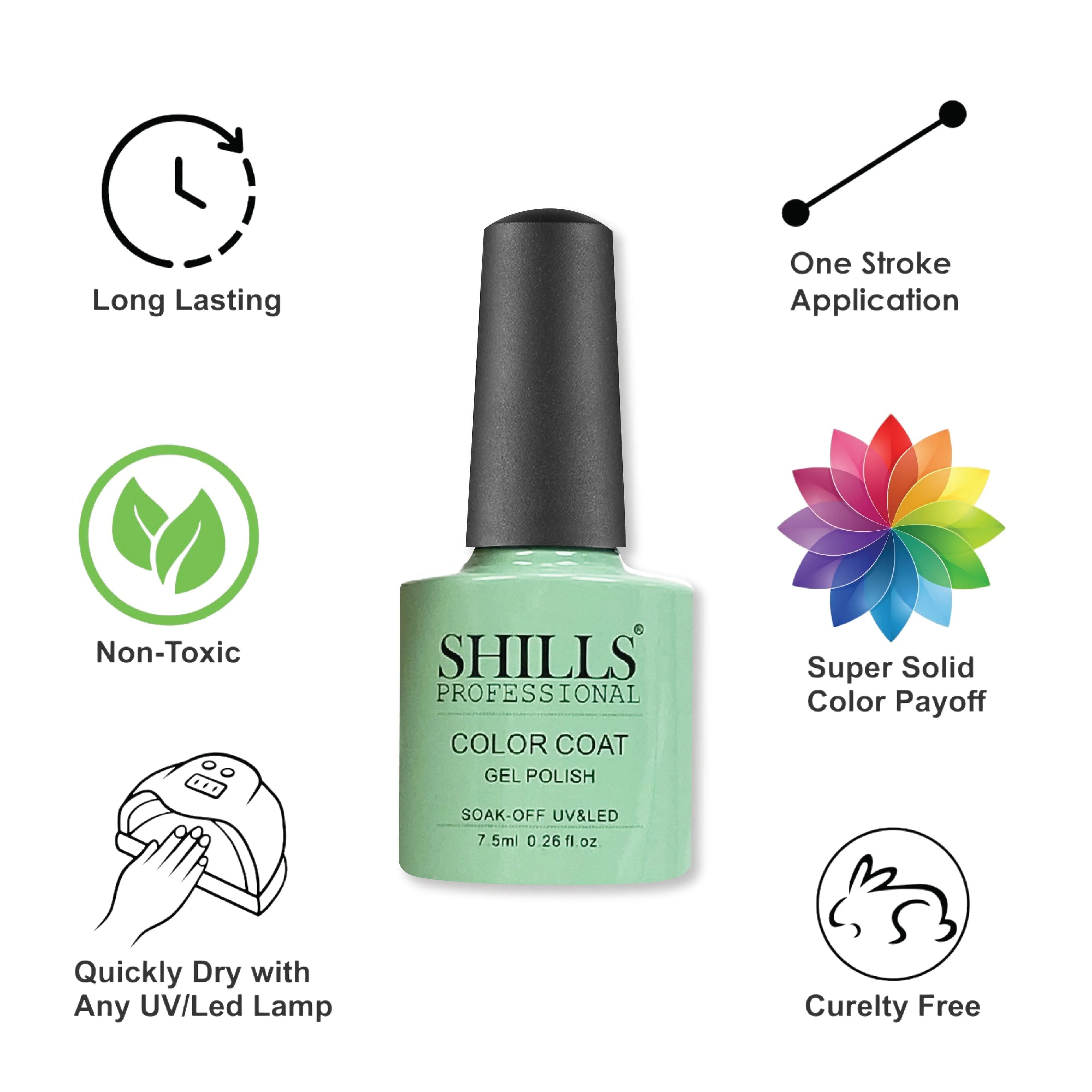 UV/LED Cool Gel Polish (M42-M82)