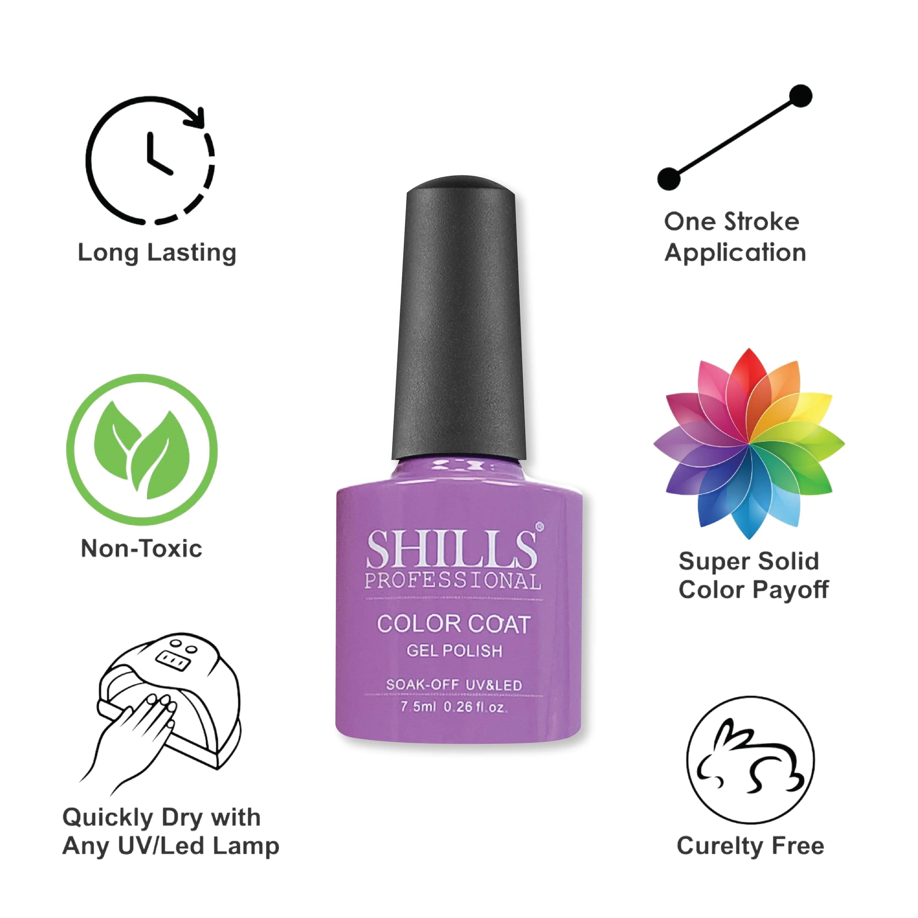 UV/LED Cool Gel Polish (M42-M82)