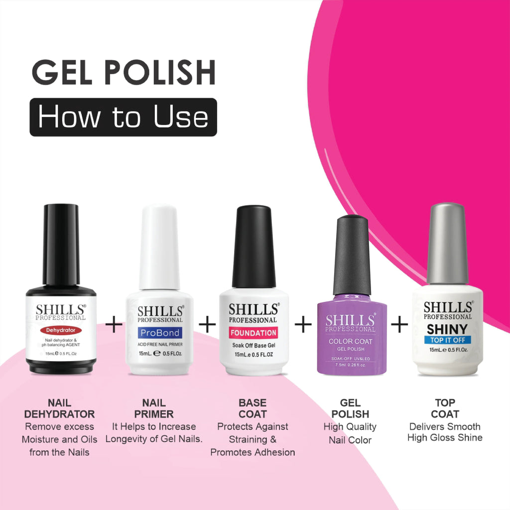 UV/LED Cool Gel Polish (M42-M82)