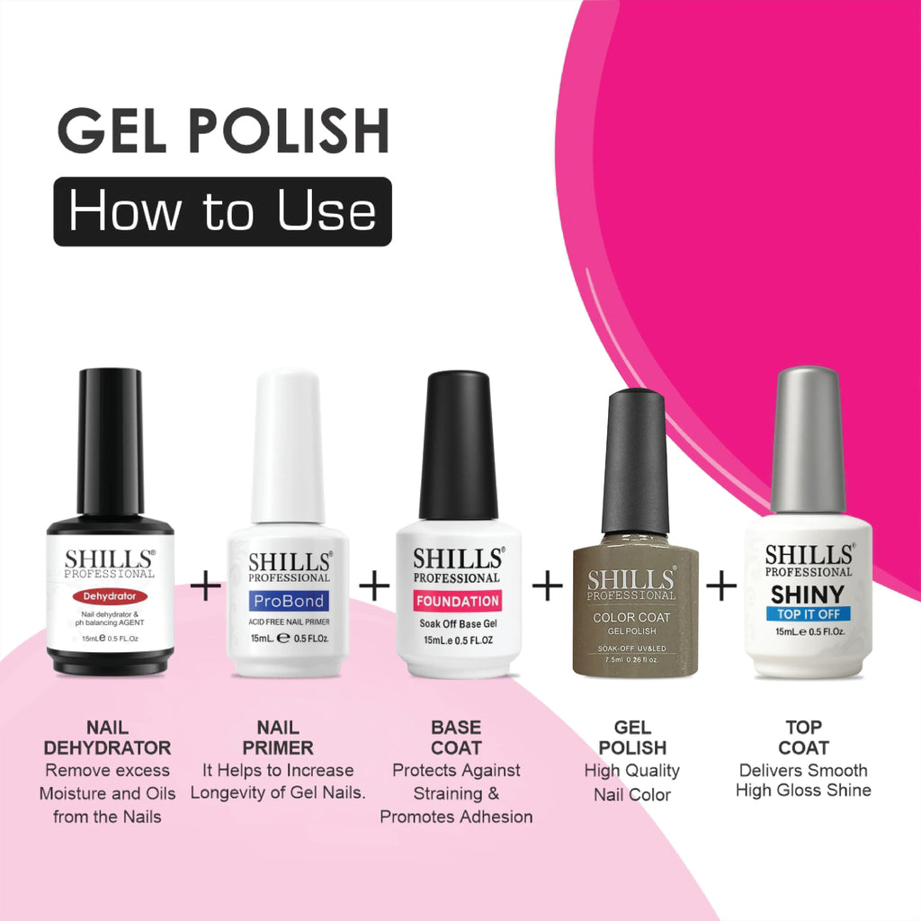UV/LED Cool Gel Polish (M42-M82)