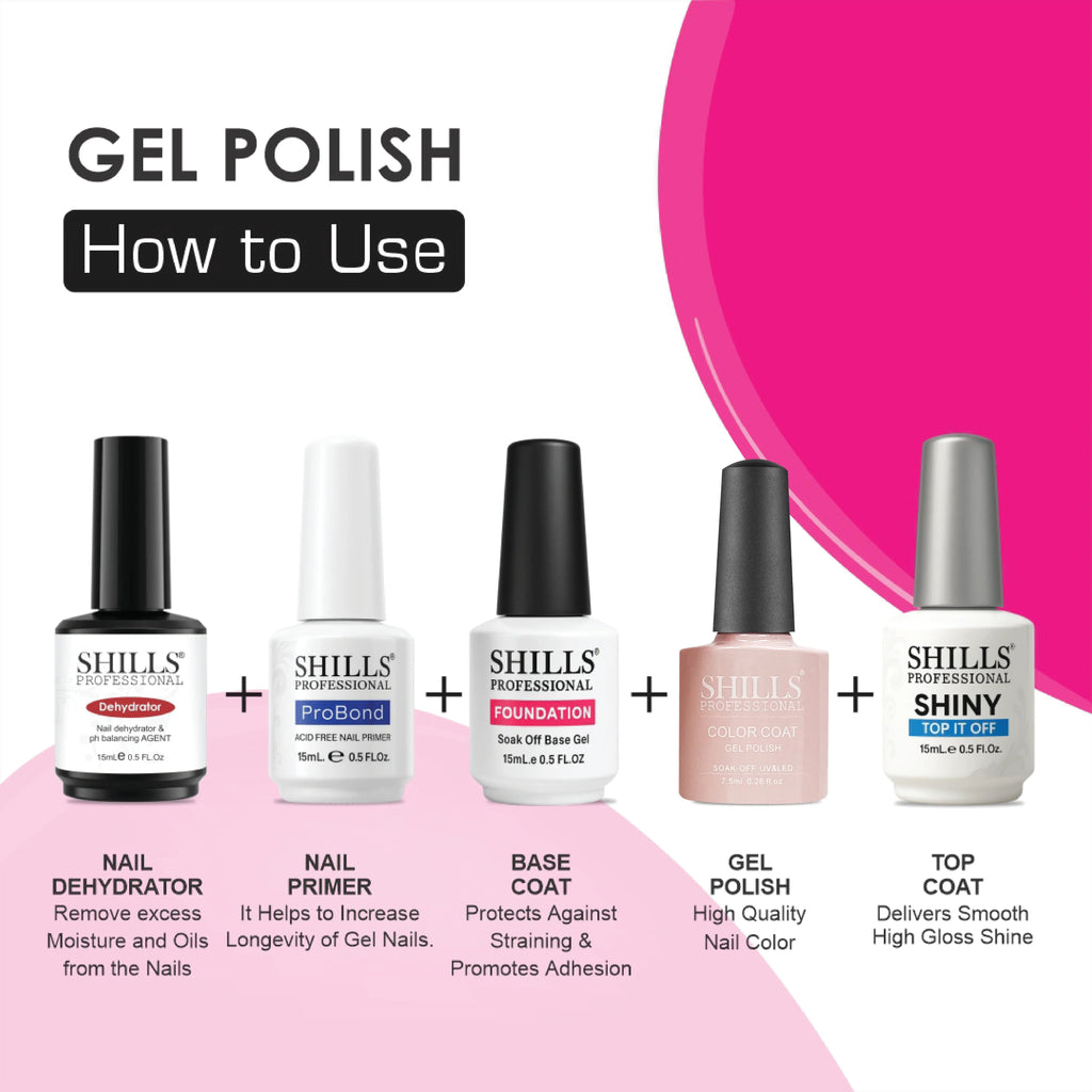 UV/LED Cool Gel Polish (M42-M82)