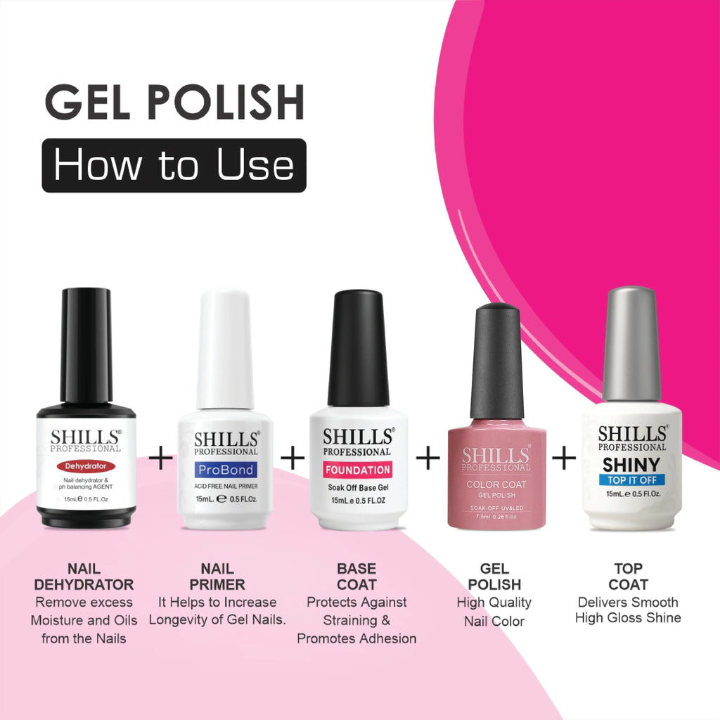 UV/LED Cool Gel Polish (M42-M82)