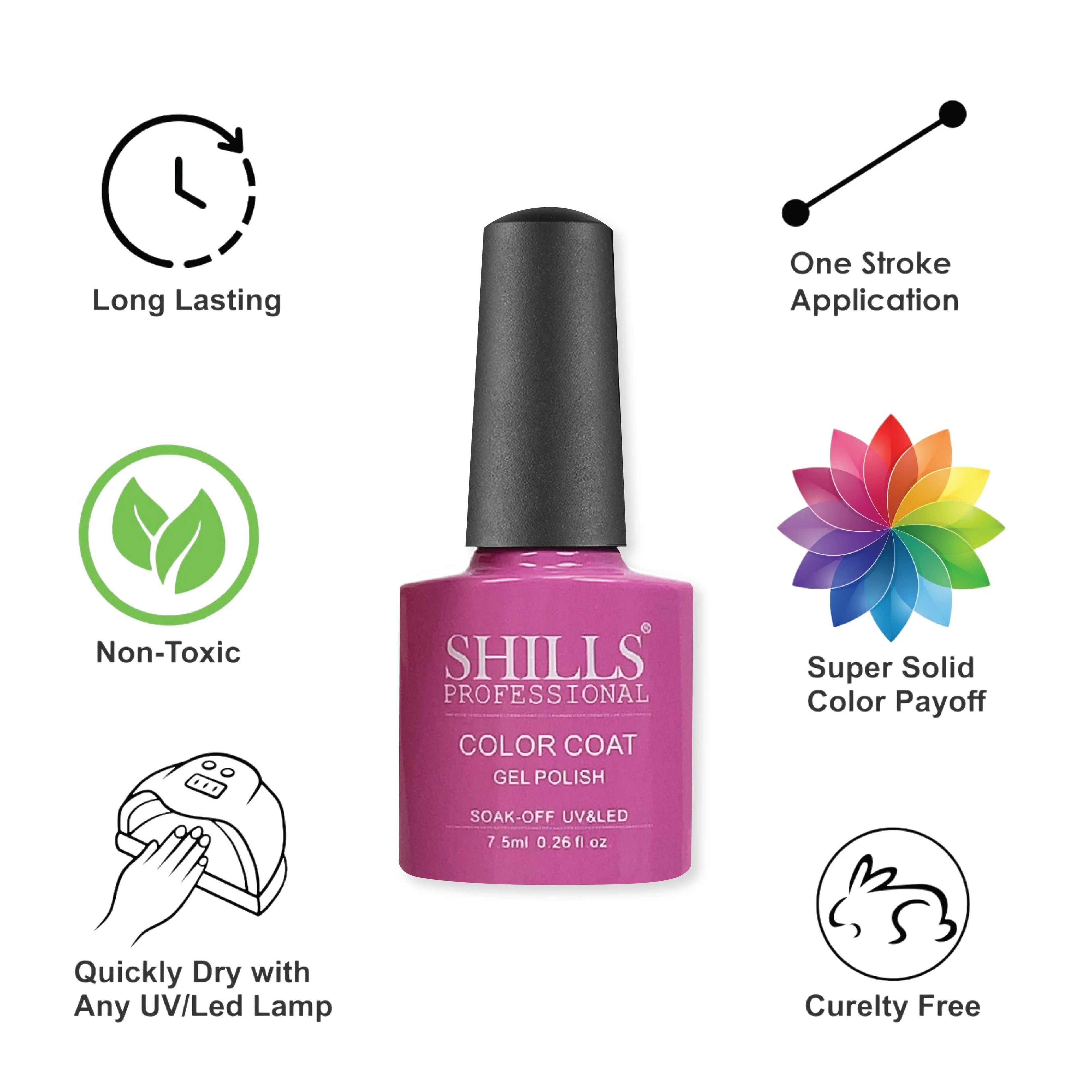 UV/LED Cool Gel Polish (M42-M82)