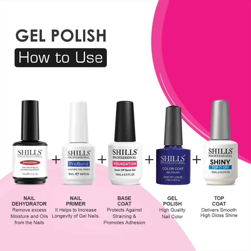 UV/LED Cool Gel Polish (M42-M82)