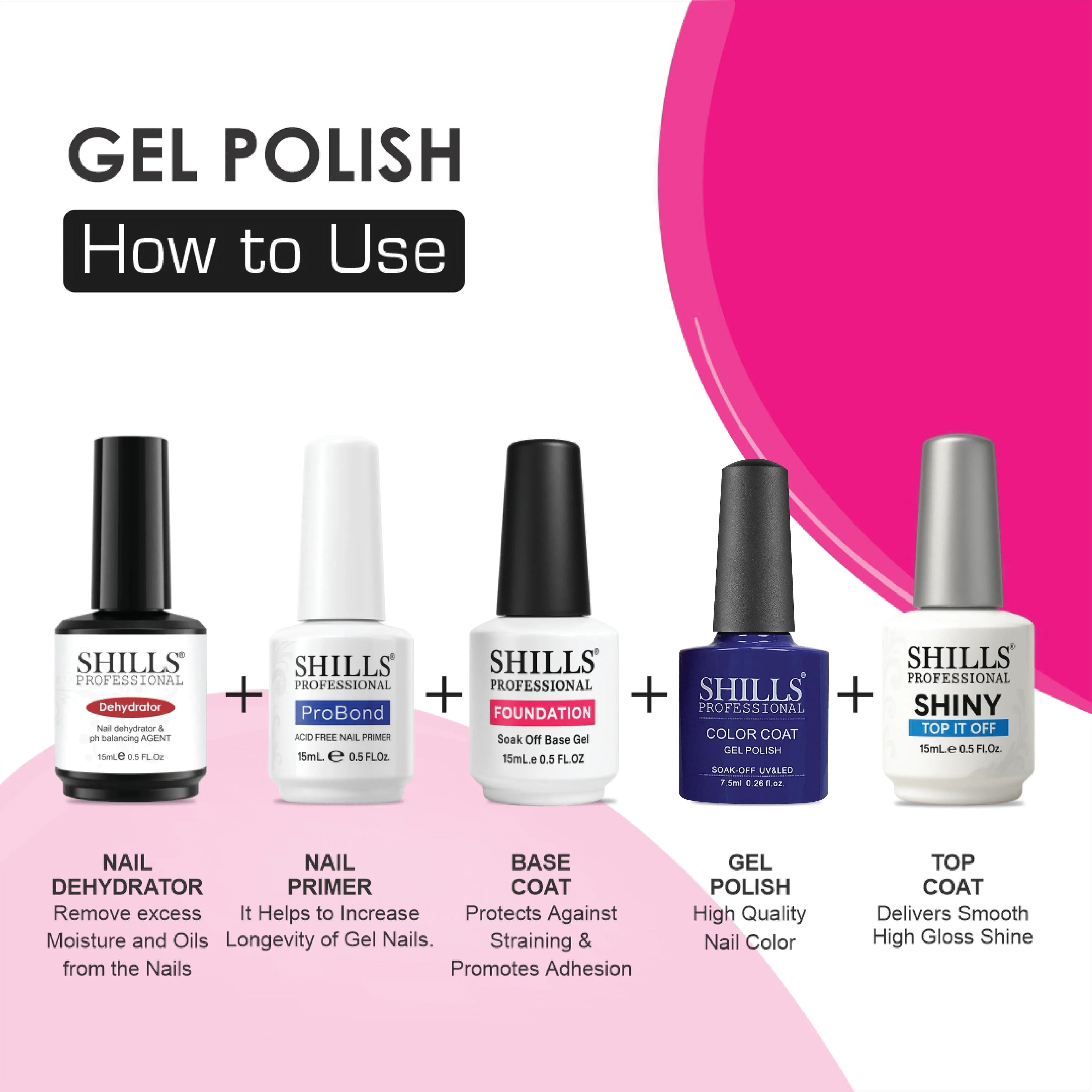 UV/LED Cool Gel Polish (M42-M82)