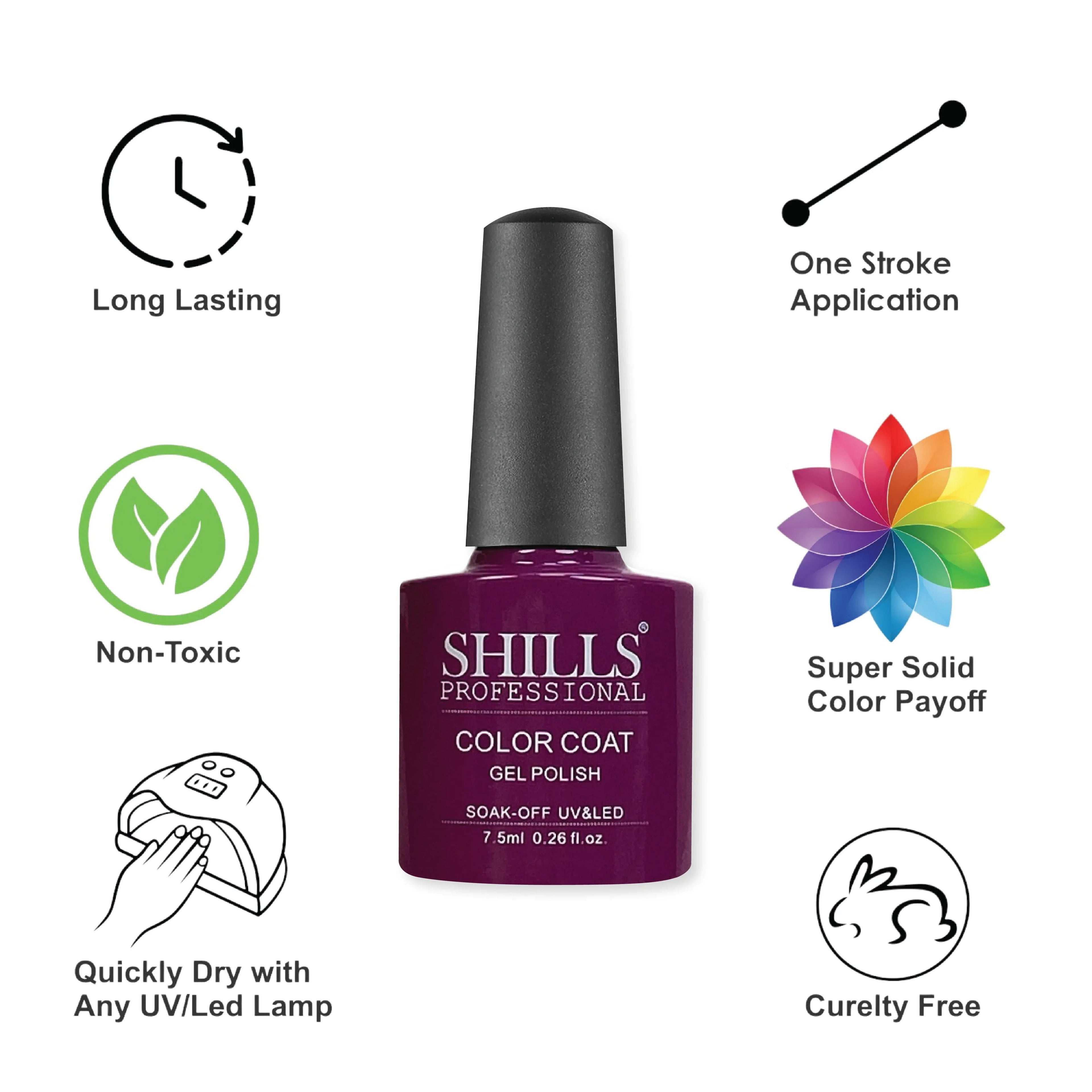 UV/LED Cool Gel Polish (M42-M82)