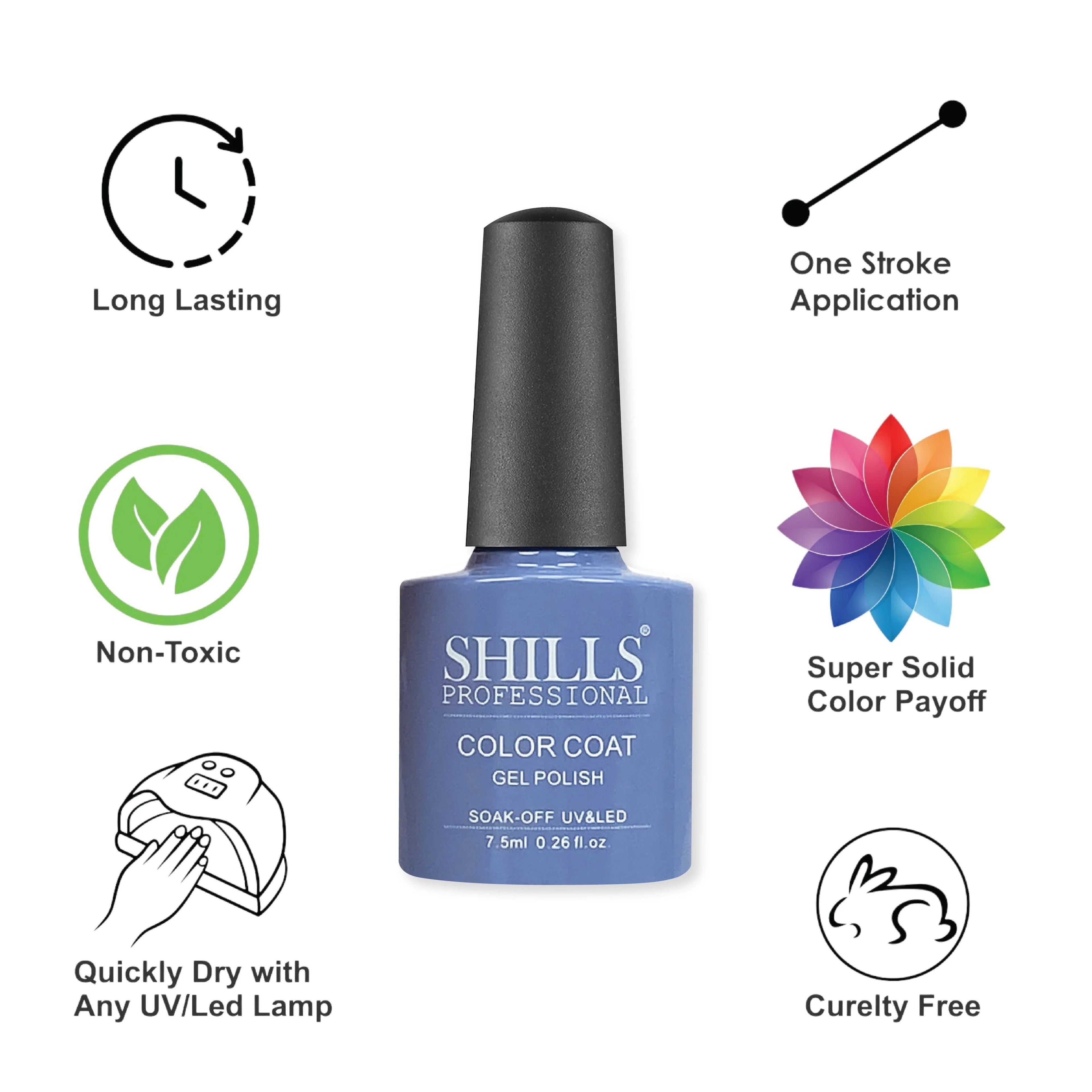 UV/LED Cool Gel Polish (M42-M82)