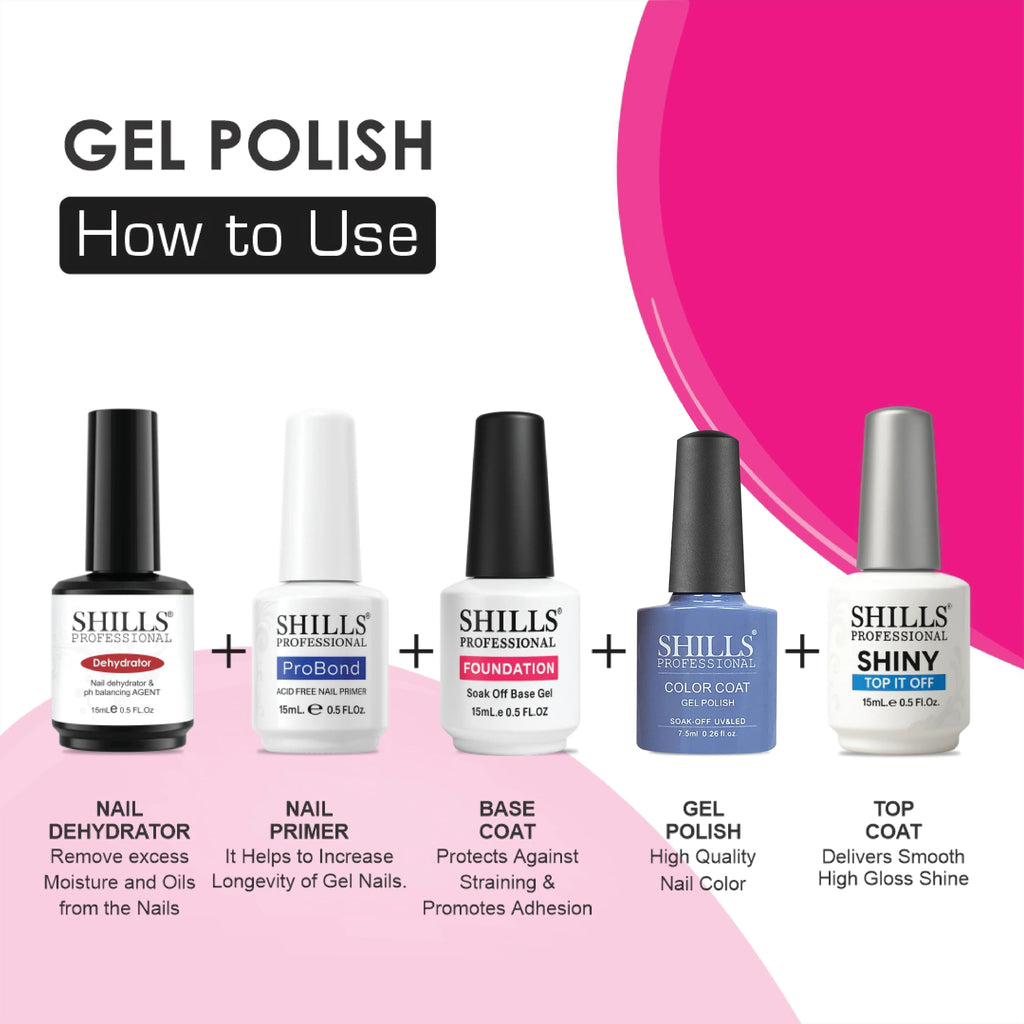 UV/LED Cool Gel Polish (M42-M82)