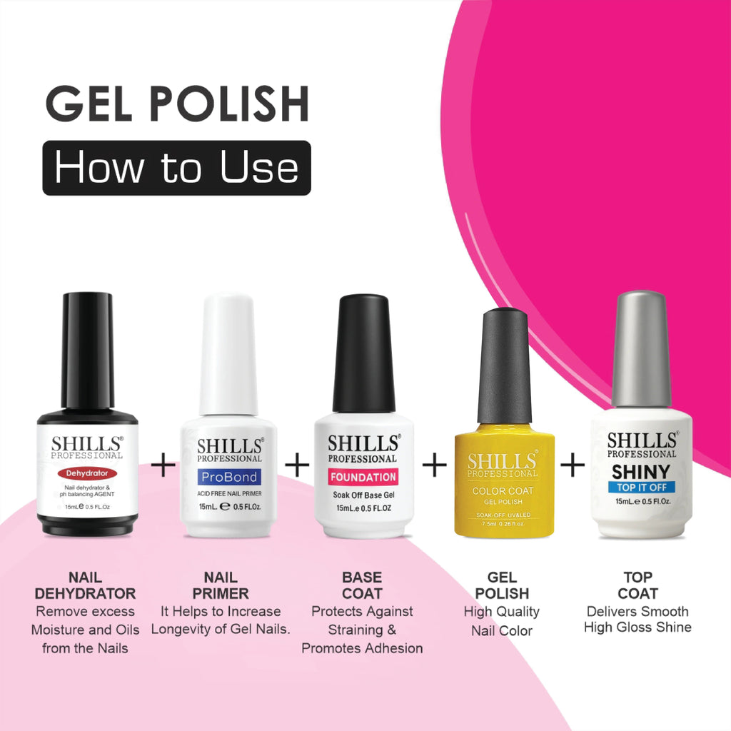 UV/LED Cool Gel Polish (M42-M82)
