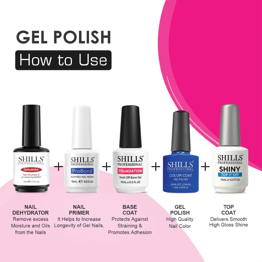 UV/LED Cool Gel Polish (M42-M82)