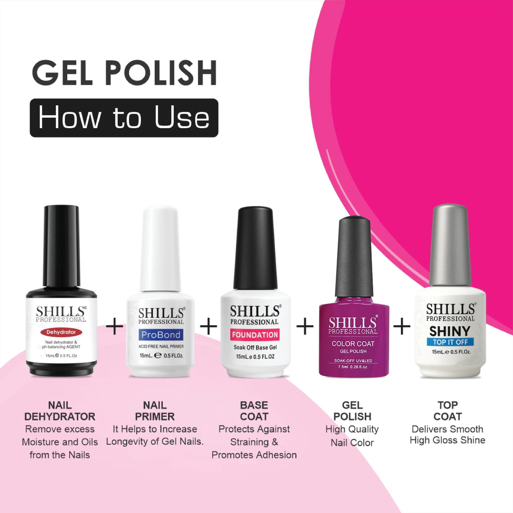 UV/LED Cool Gel Polish (M42-M82)