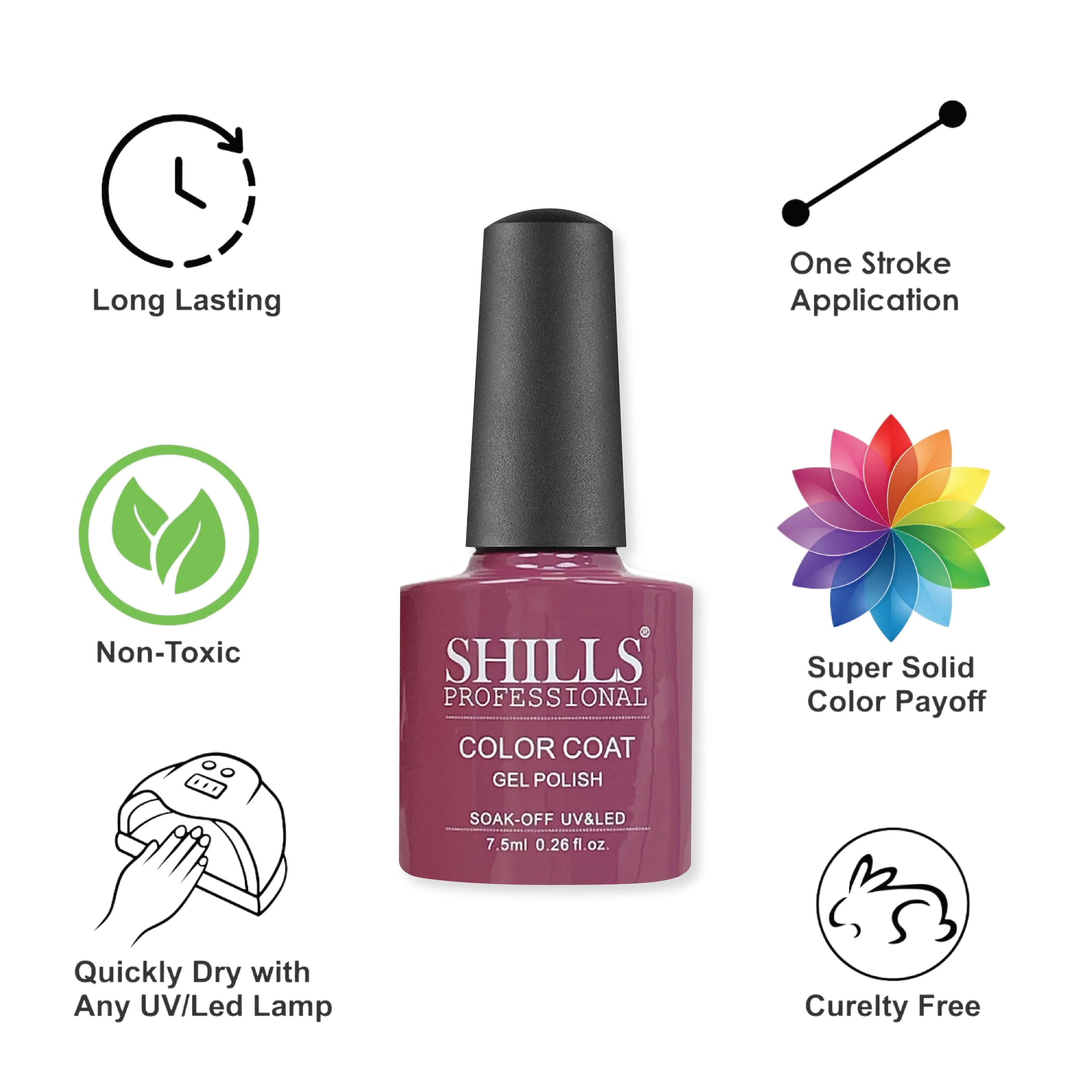 UV/LED Cool Gel Polish (M83-M101)