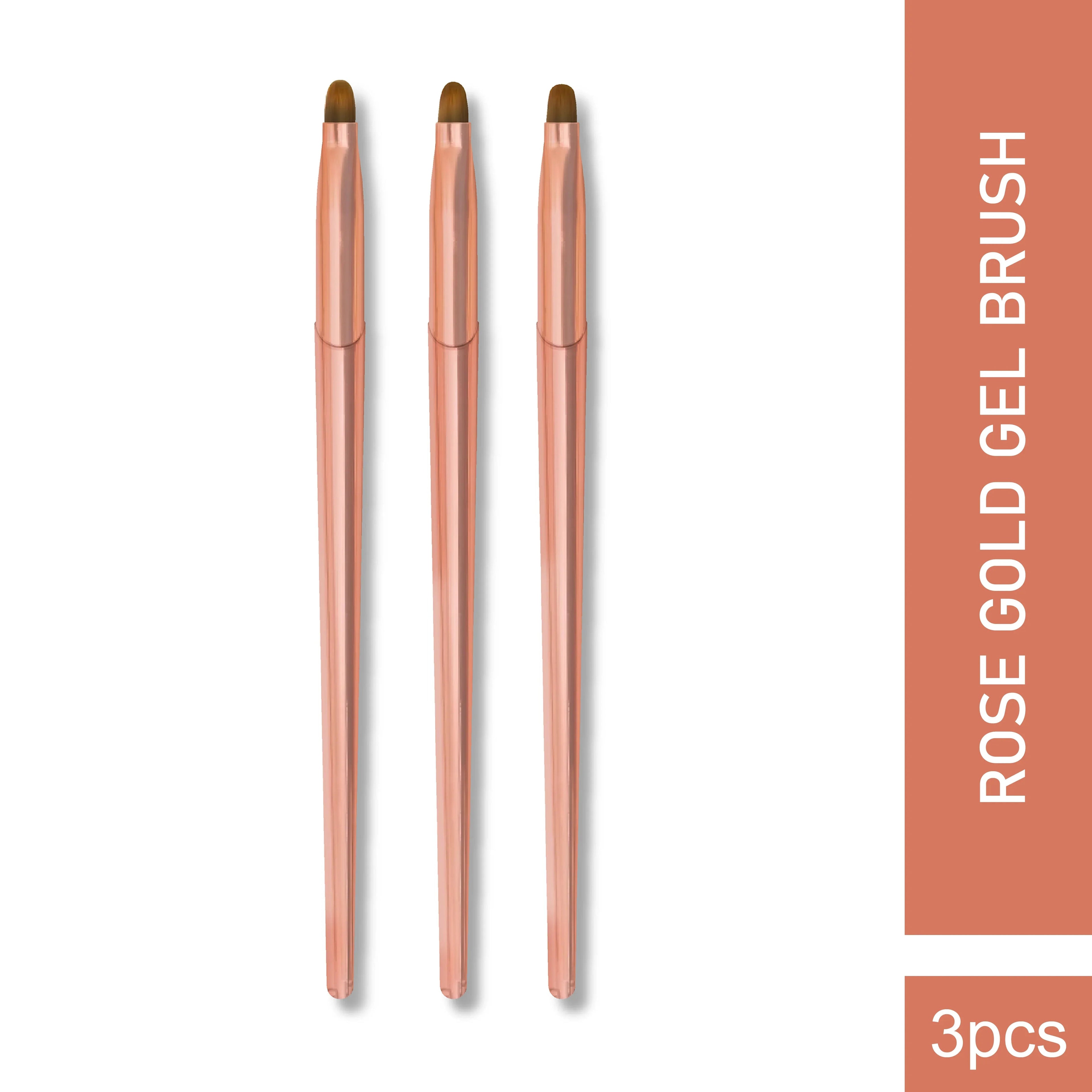 Gel Brush Set Metal 3Pcs
