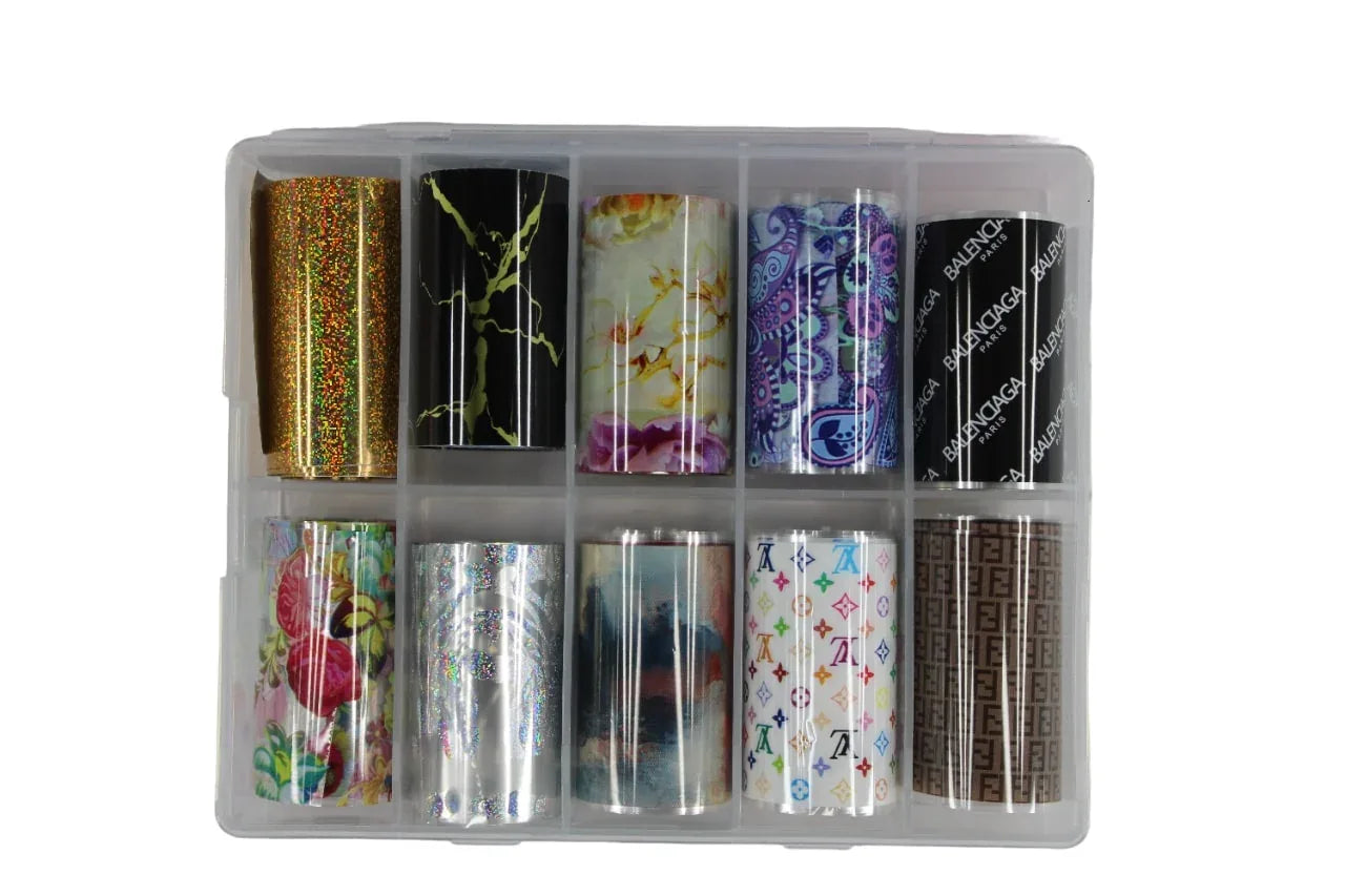 Nail Foil Silver