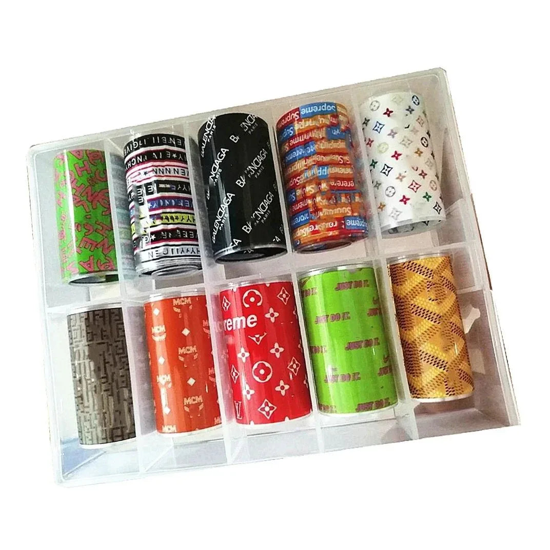Nail Foil Silver