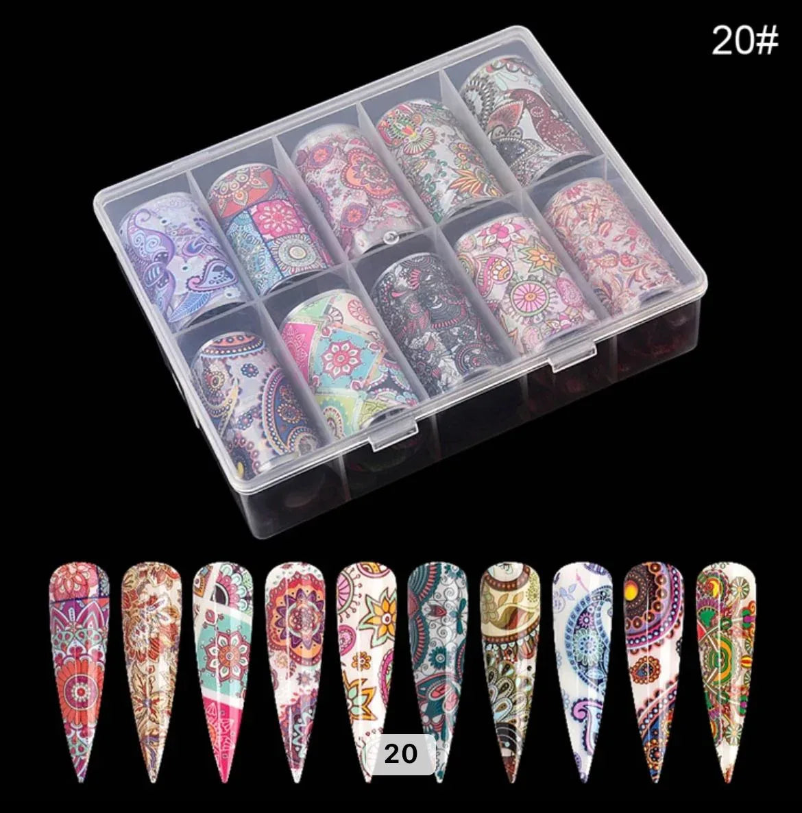 Nail Foil Silver