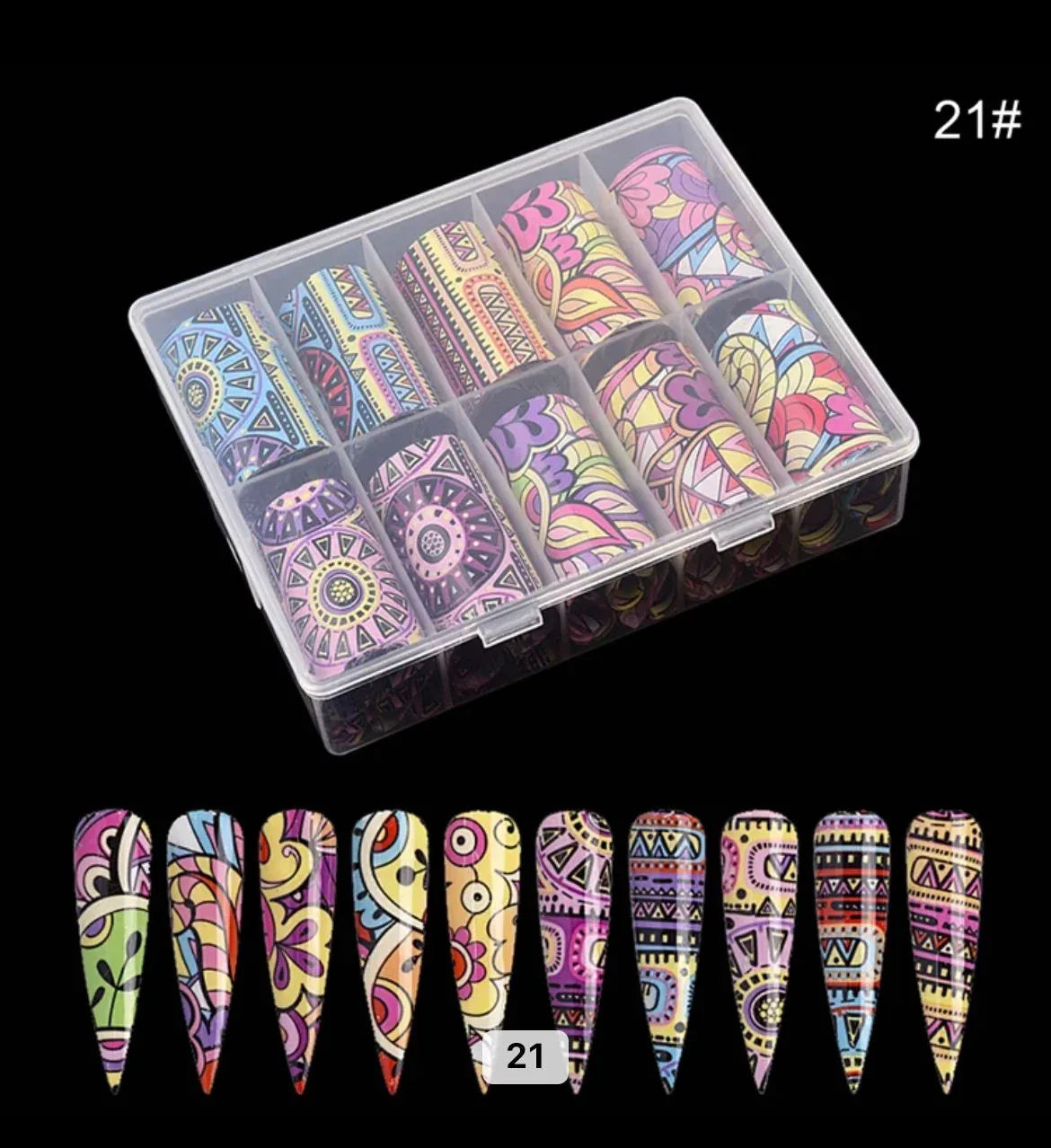 Nail Foil Silver
