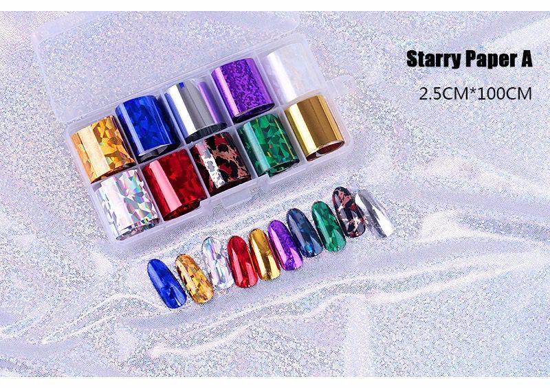 Nail Foil Silver