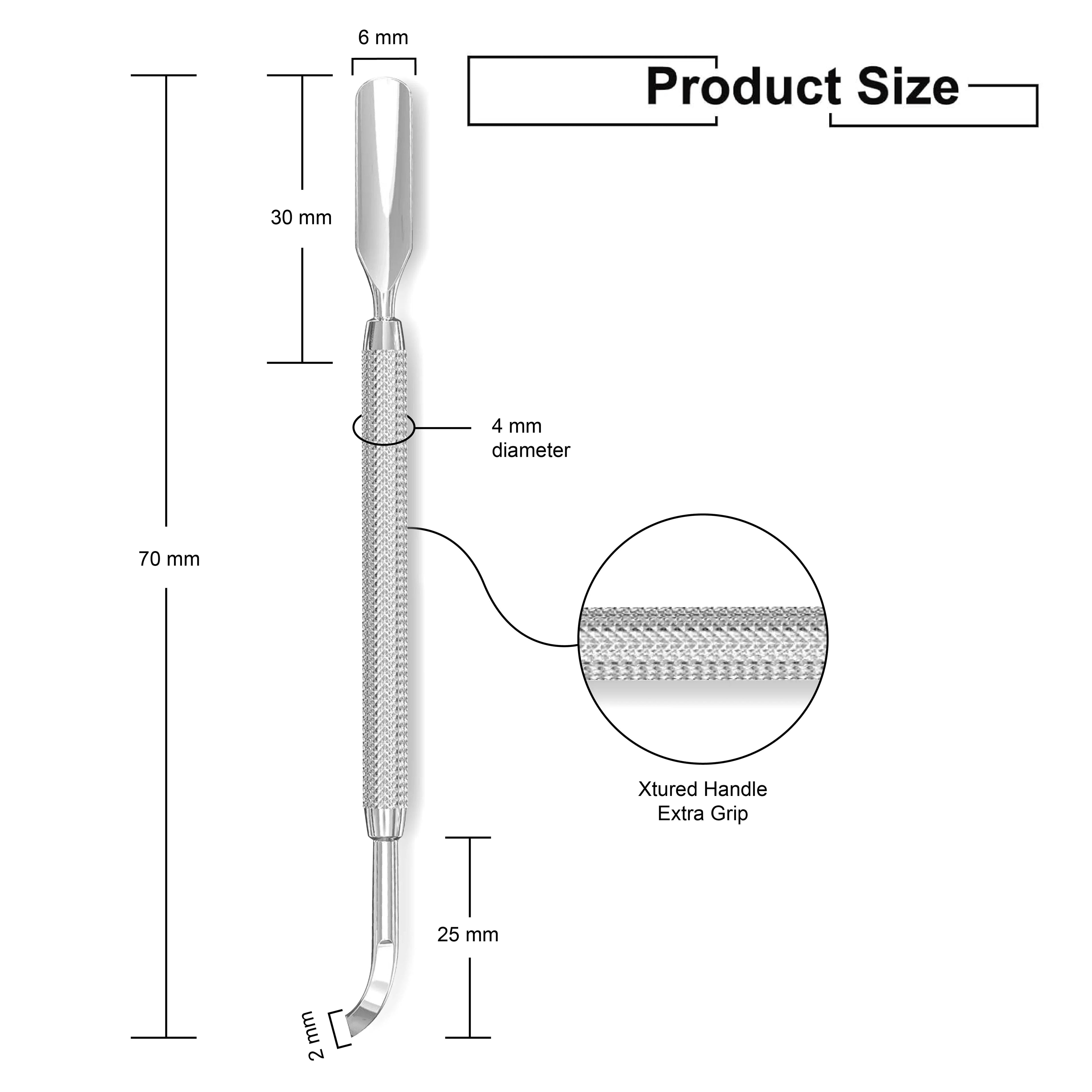 Silver Cuticle Pusher NRC-PUSHER