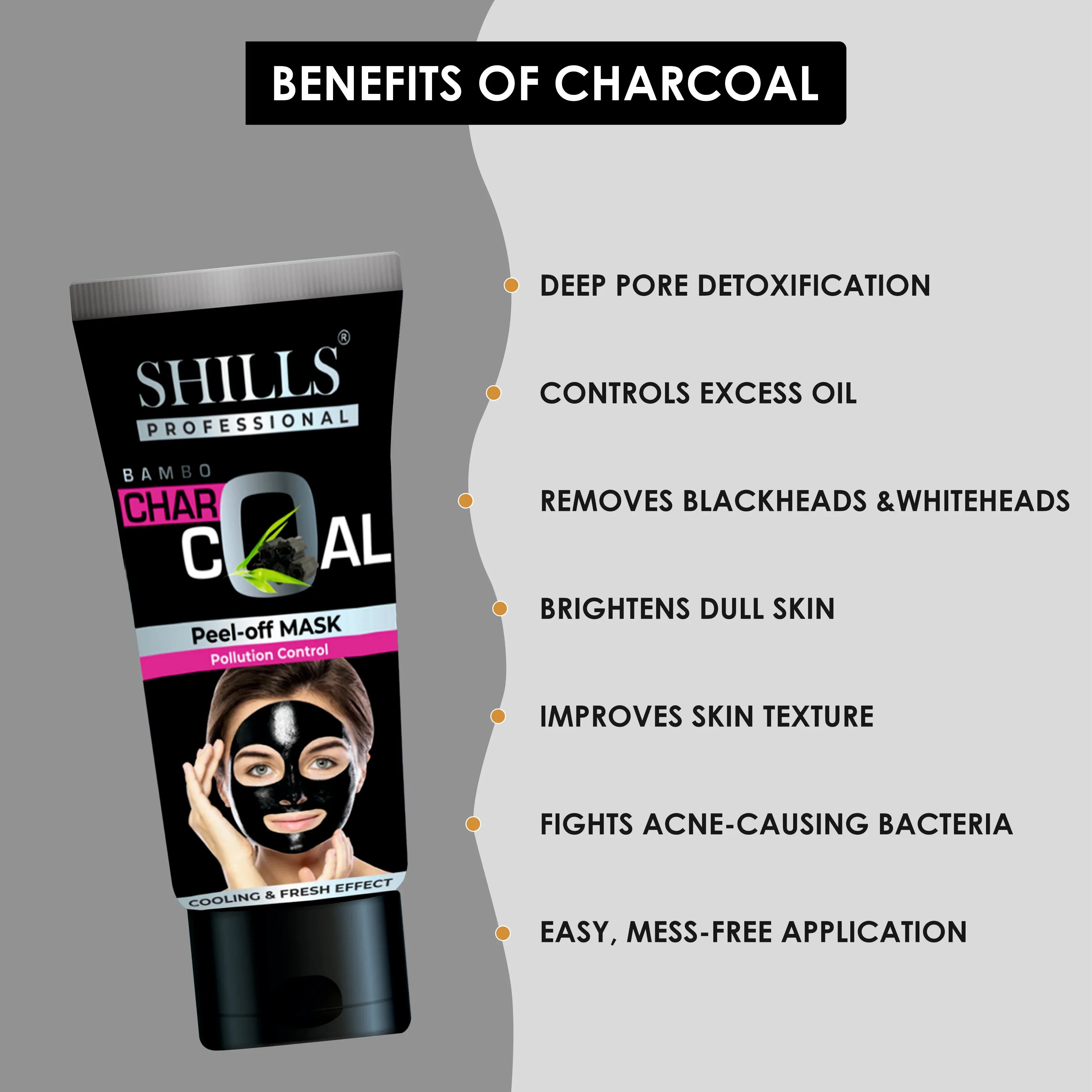 Charcoal Peel Of Mask