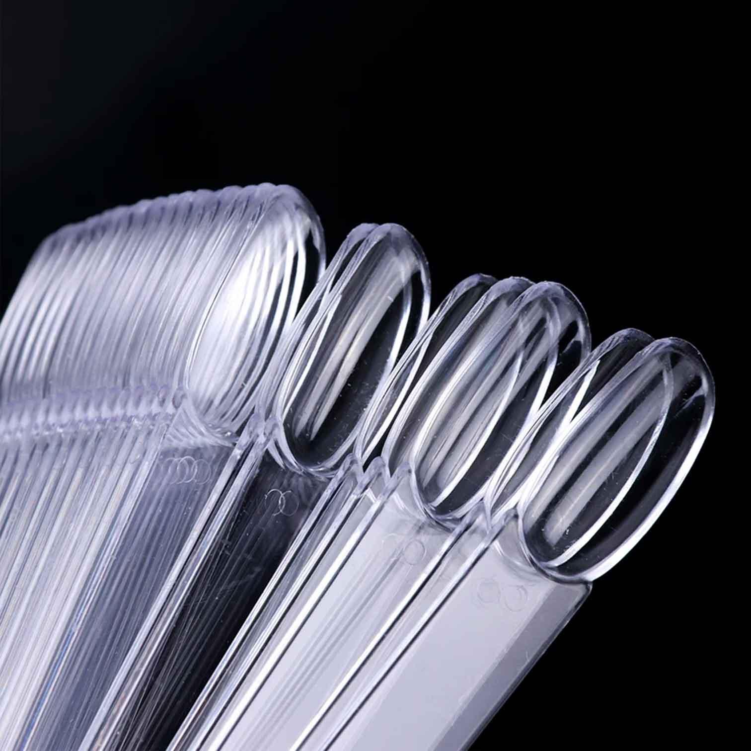 NAIL STAND Pop Nail Stick Clear Round