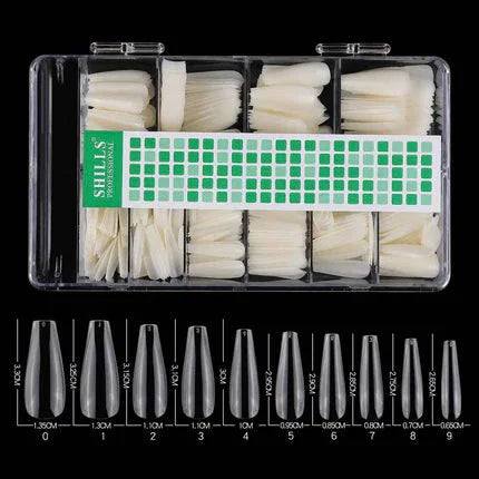 Shills Professional Soft Gel T-Shape Tip - Natural
