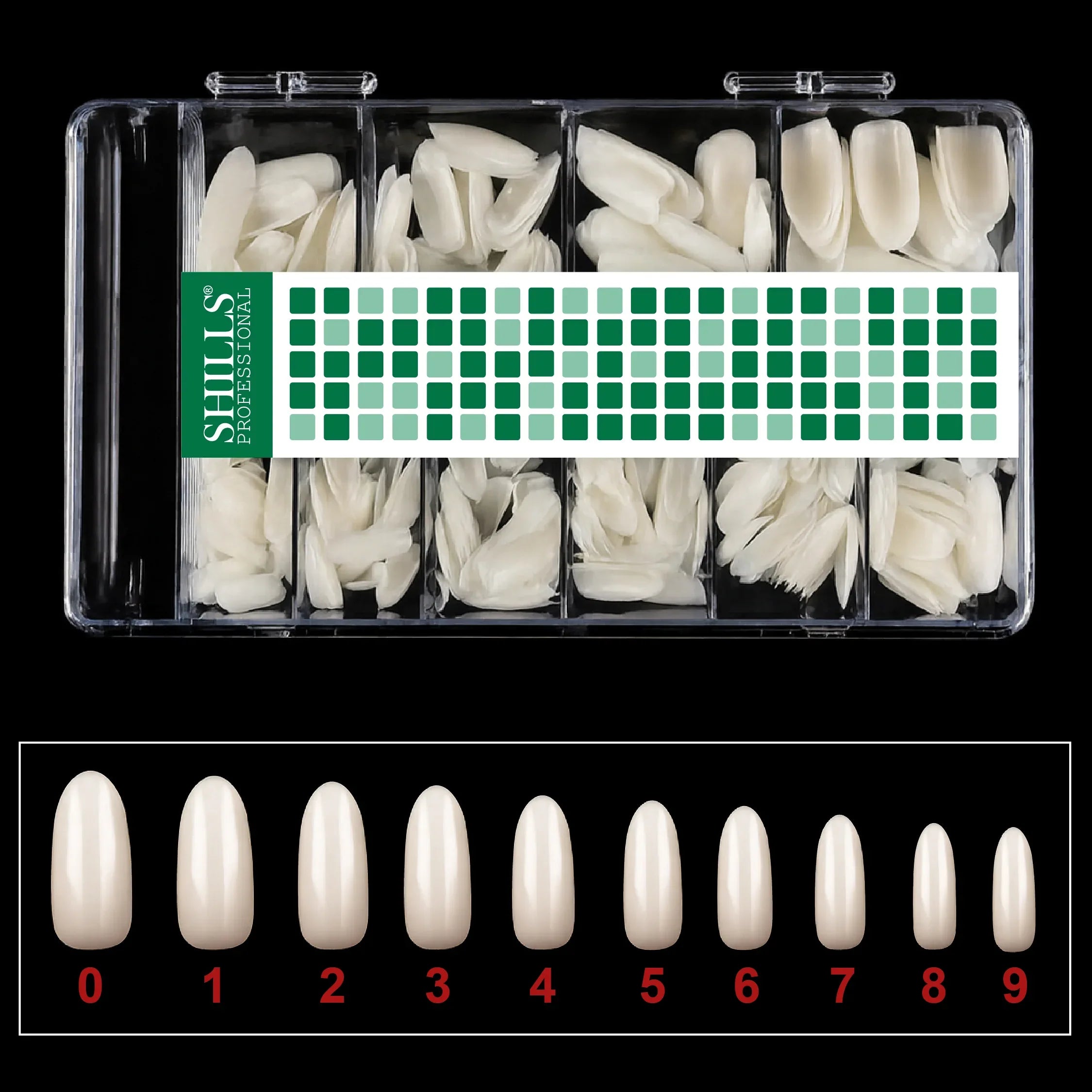 Soft Gel Oval Tip-PT11-NATURAL