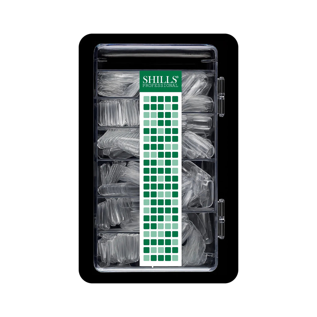 Soft Gel Square Tips-PT12-CLEAR