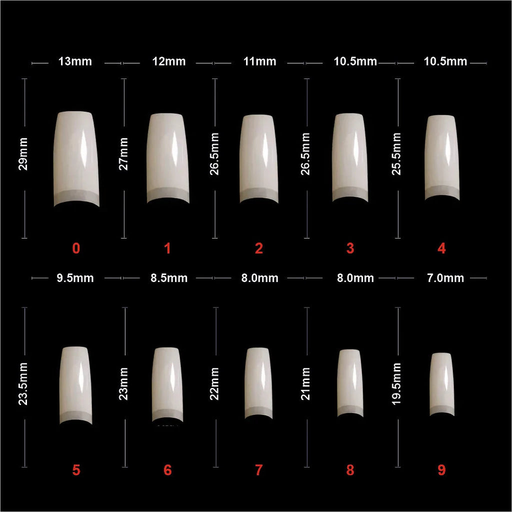 Soft Gel French Tip-PT14-NATURAL