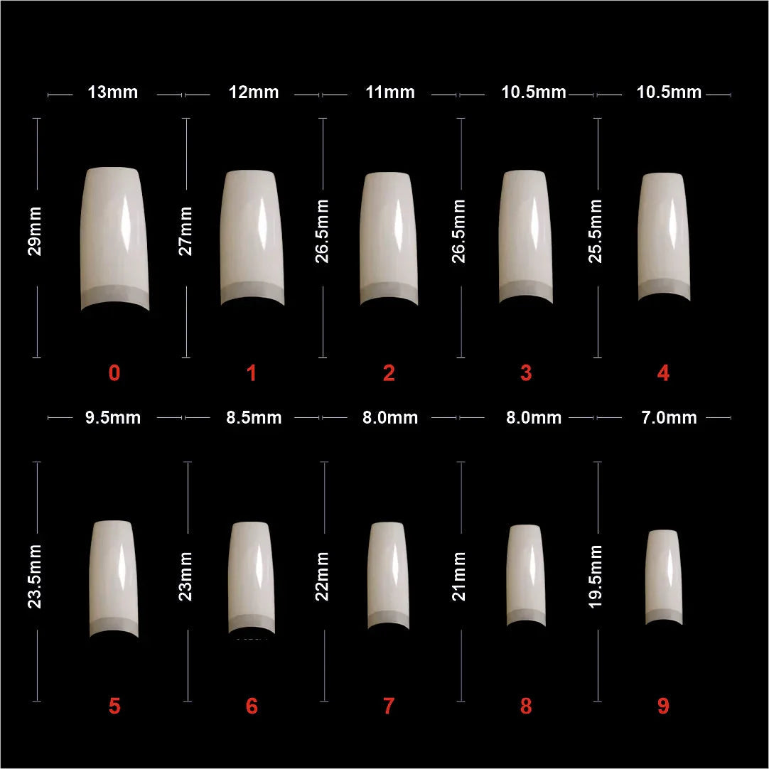 Soft Gel French Tip-PT14-NATURAL