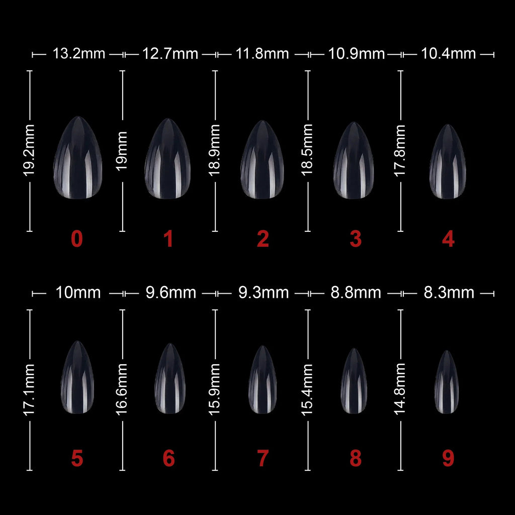 Soft Gel Tips-PT27-CLEAR