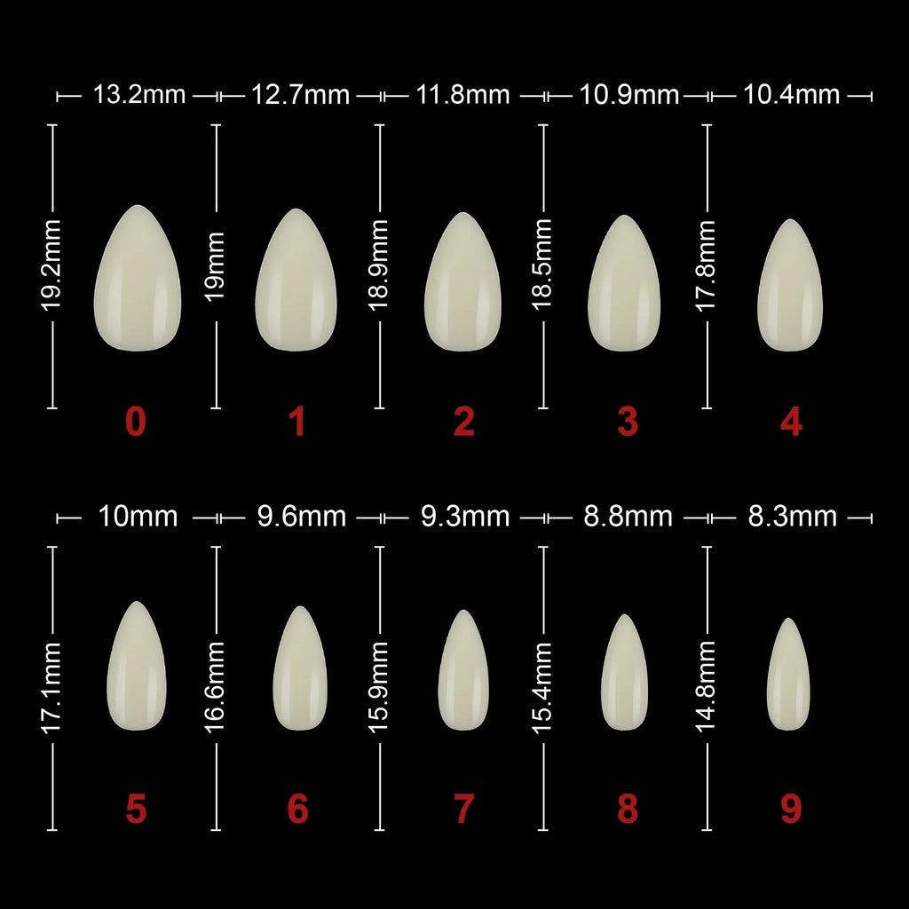 Soft Gel Tips-PT27-NATURAL