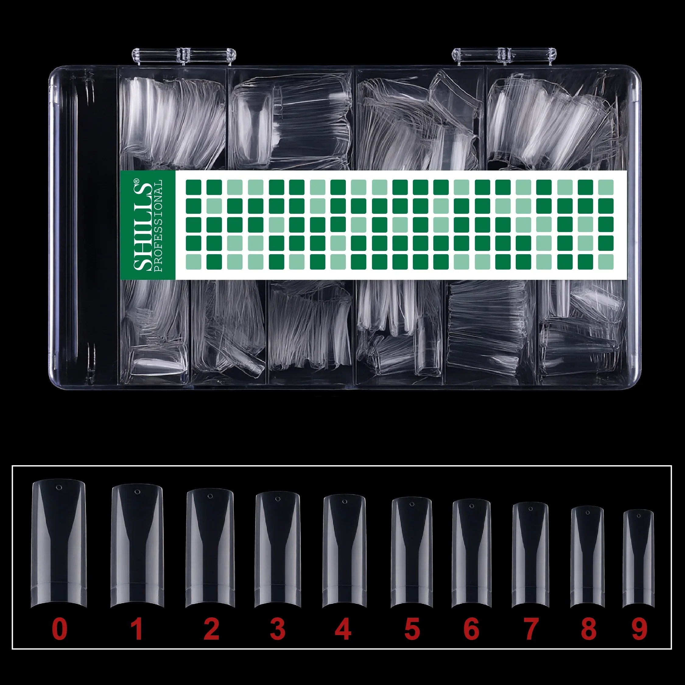 Soft Gel Tips-PT30-CLEAR
