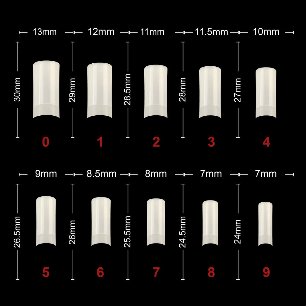 Soft Gel Tips-PT30-NATURAL