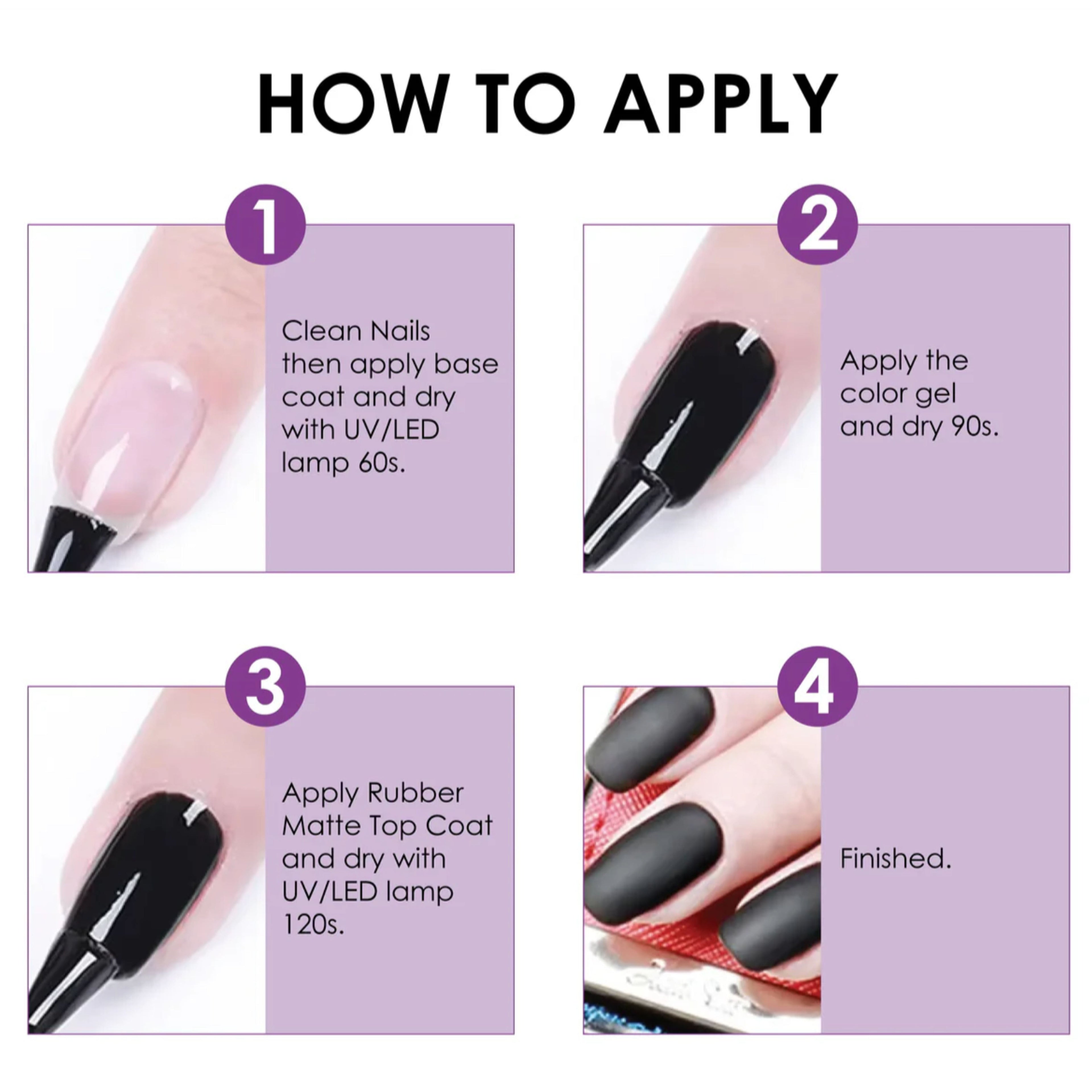 Rubber Matte Top Coat