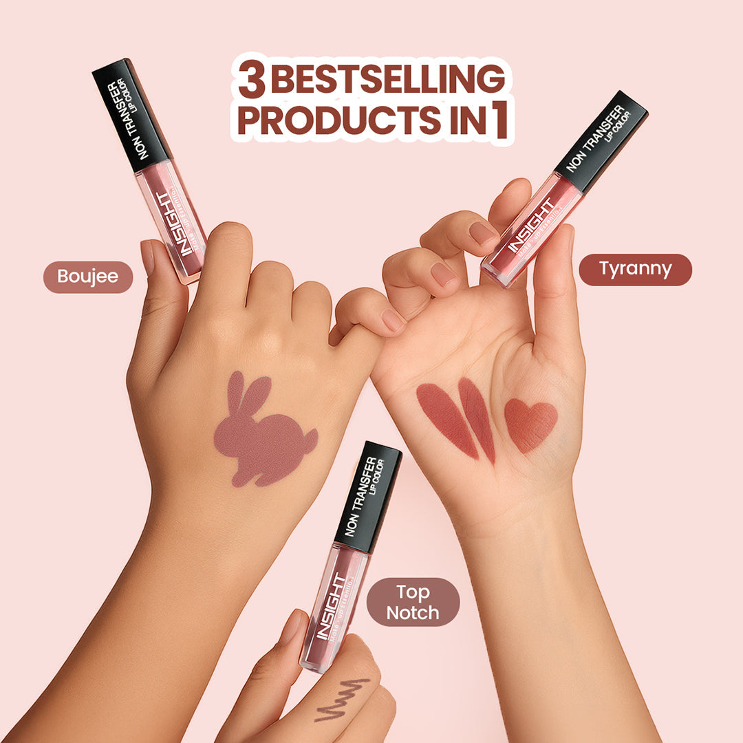 Non Transfer Lip Kit (Pack of 3)