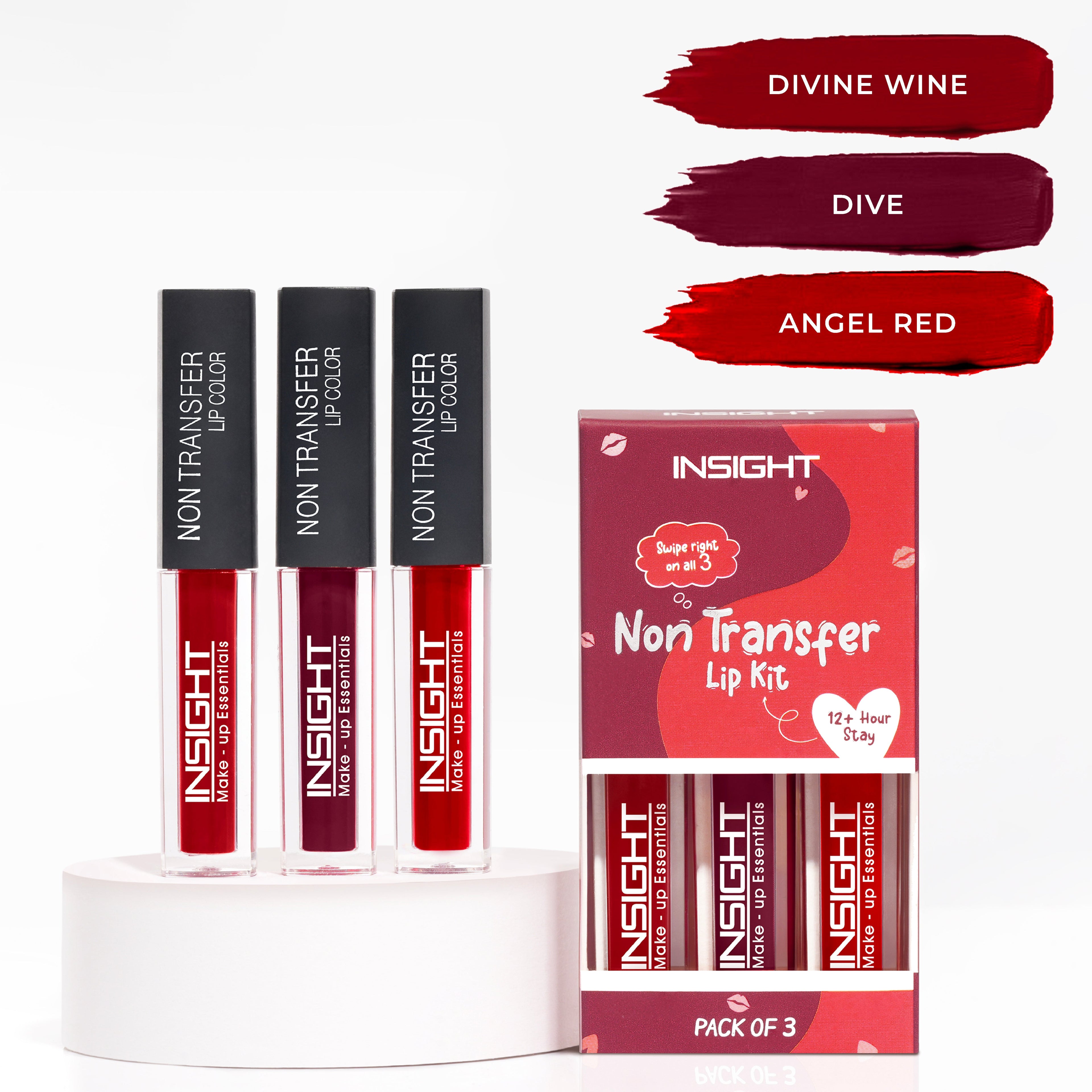 Non Transfer Lip Kit (Pack of 3)
