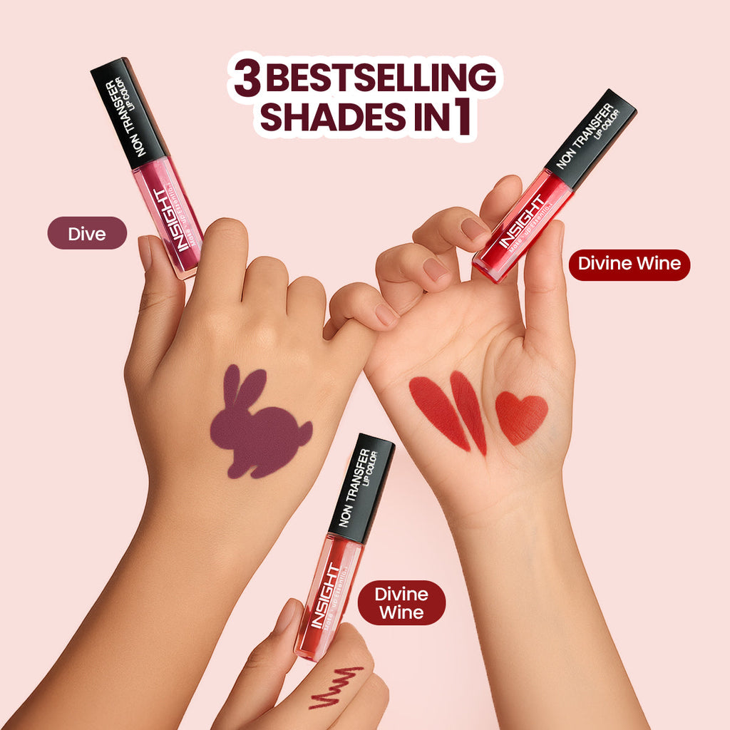 Non Transfer Lip Kit (Pack of 3)