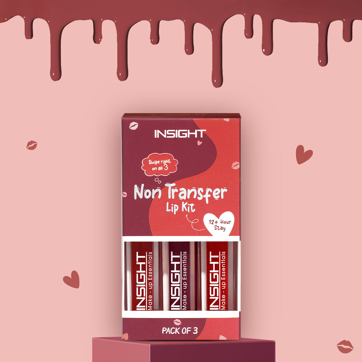 Non Transfer Lip Kit (Pack of 3)
