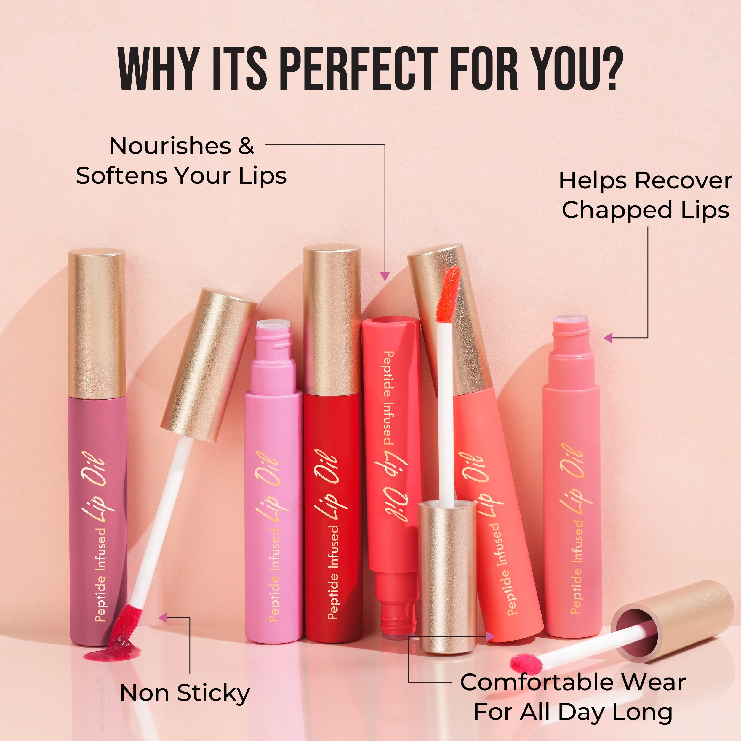 Peptide Infused Lip Oil
